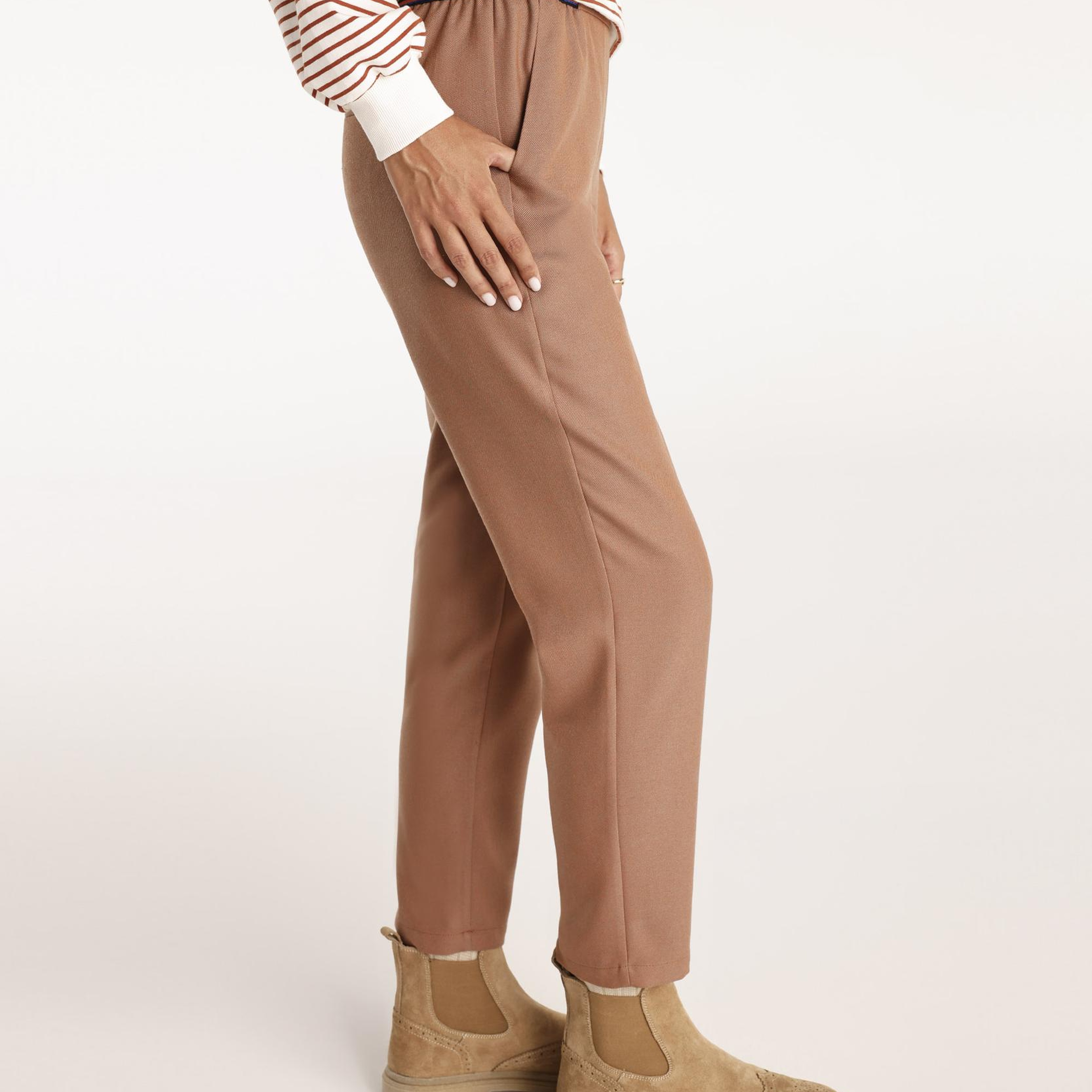 YARGICI Beli Lastikli Pantolon