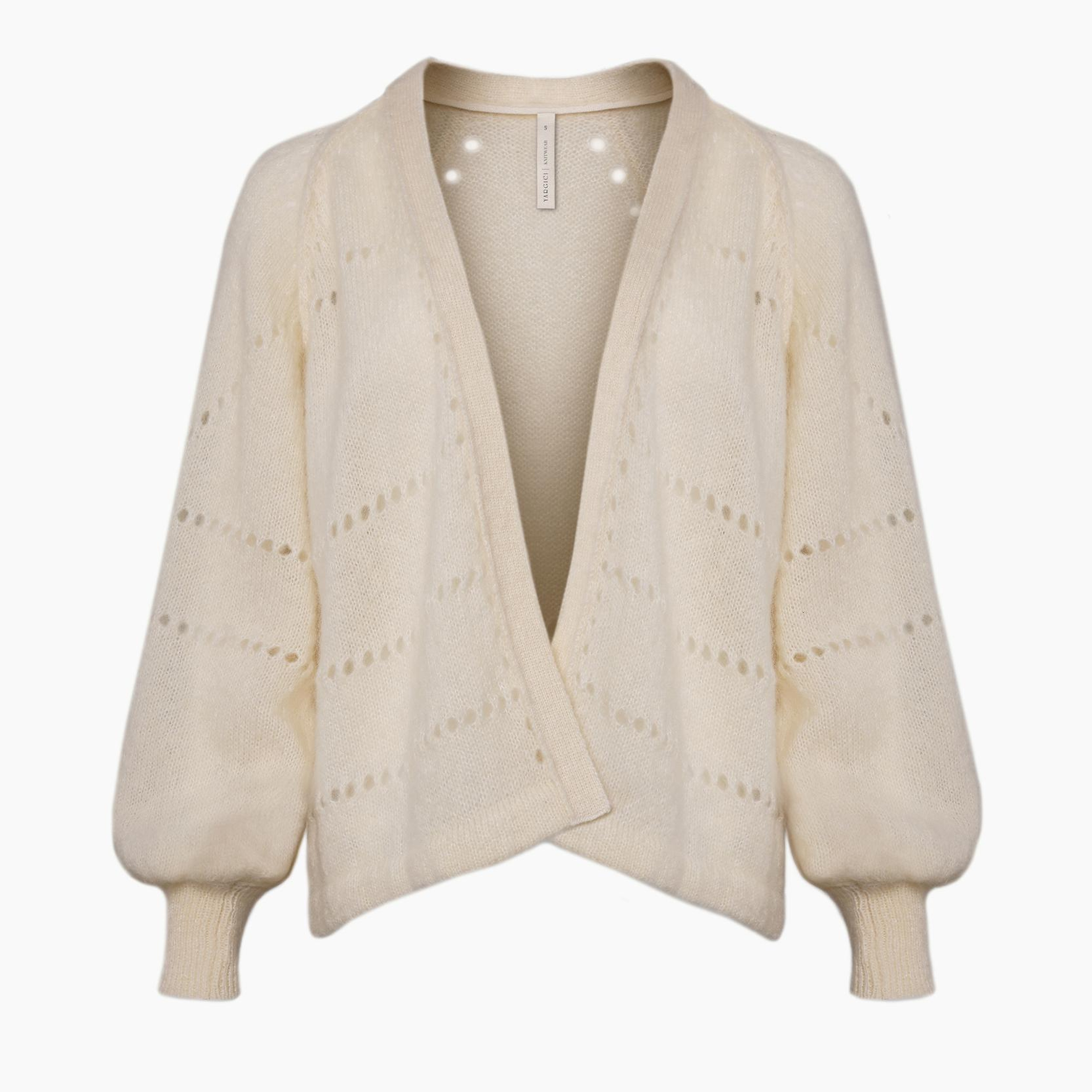 YARGICI V Yaka Kısa Hırka