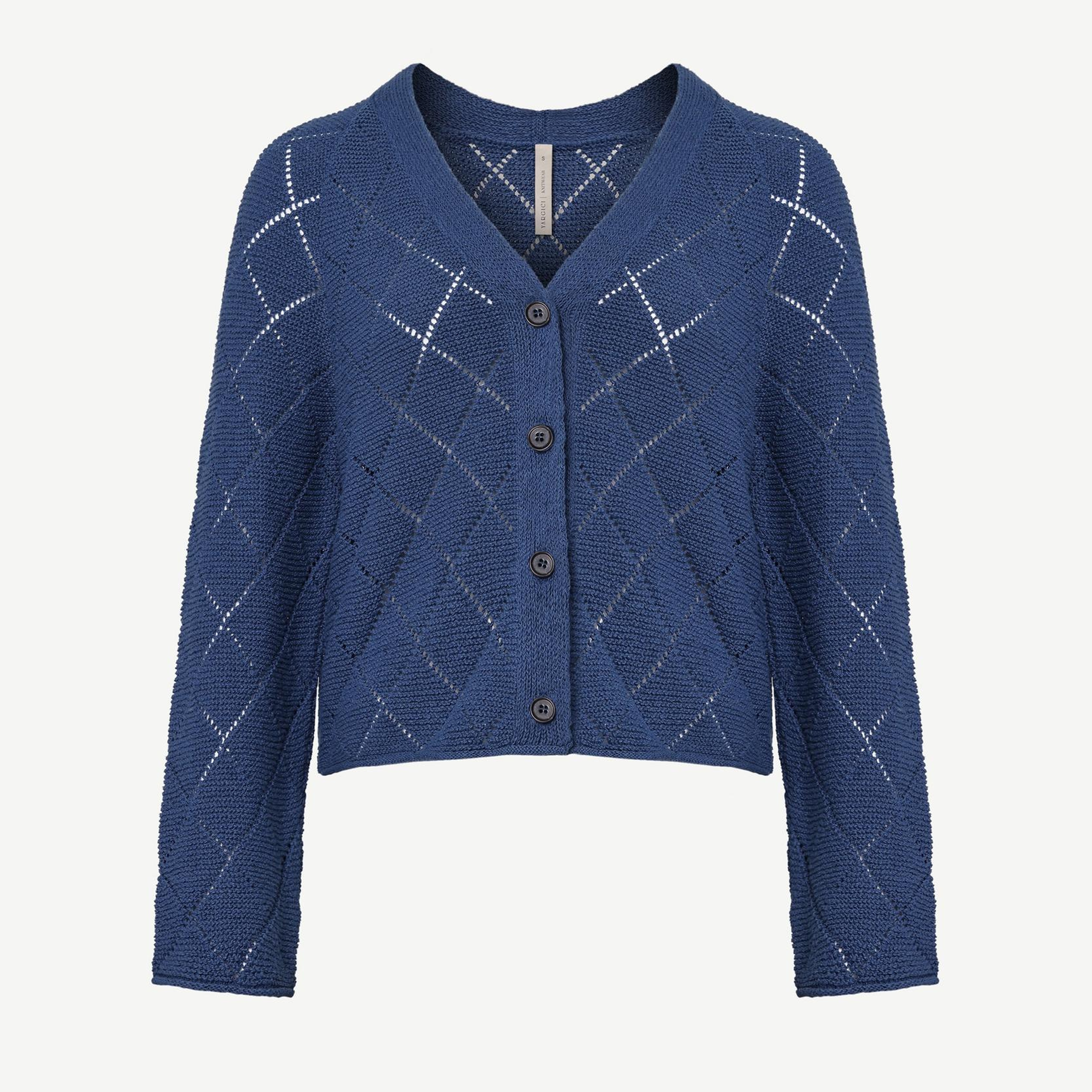 YARGICI V Yaka Dekorlu Hırka