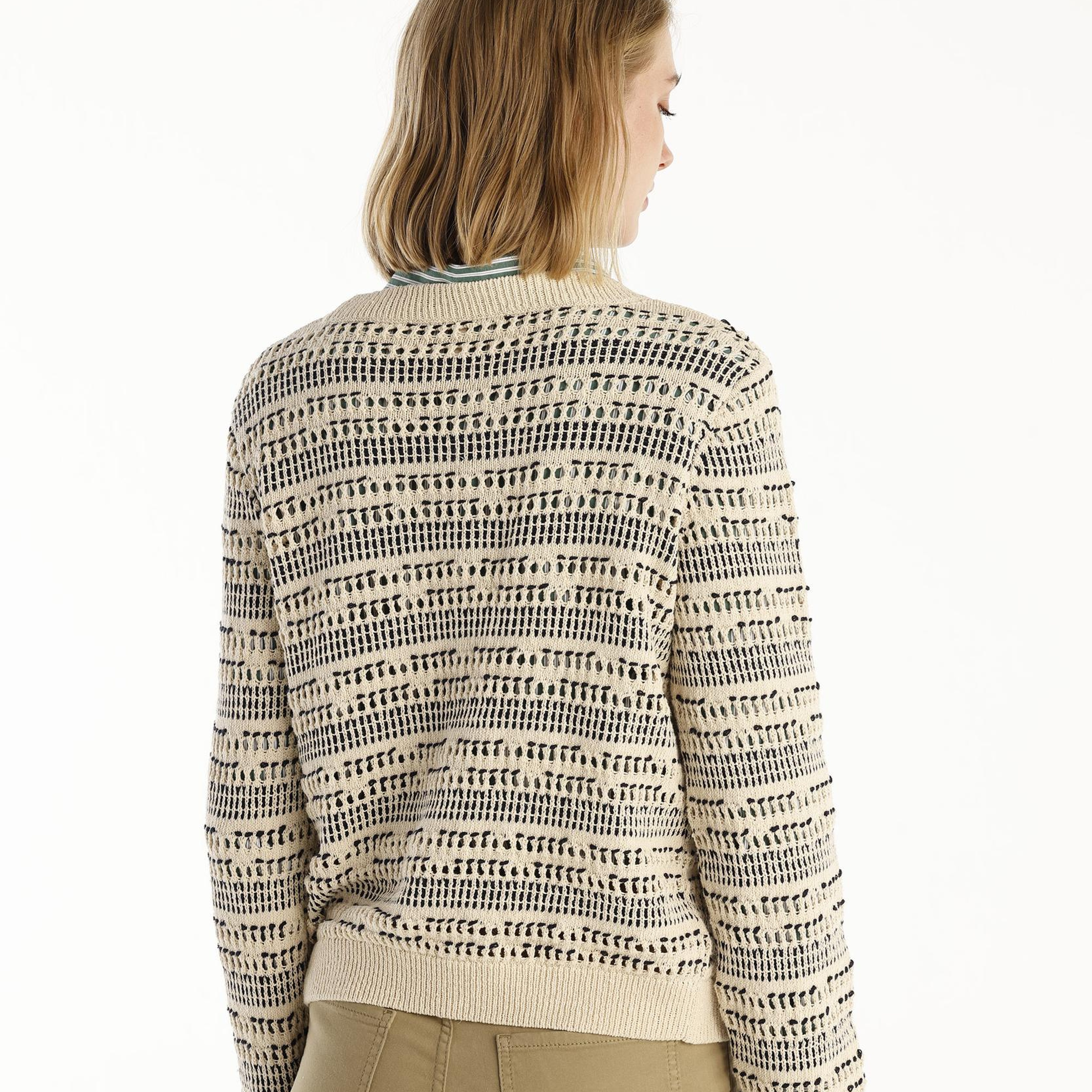 YARGICI Kayık Yakalı Kazak