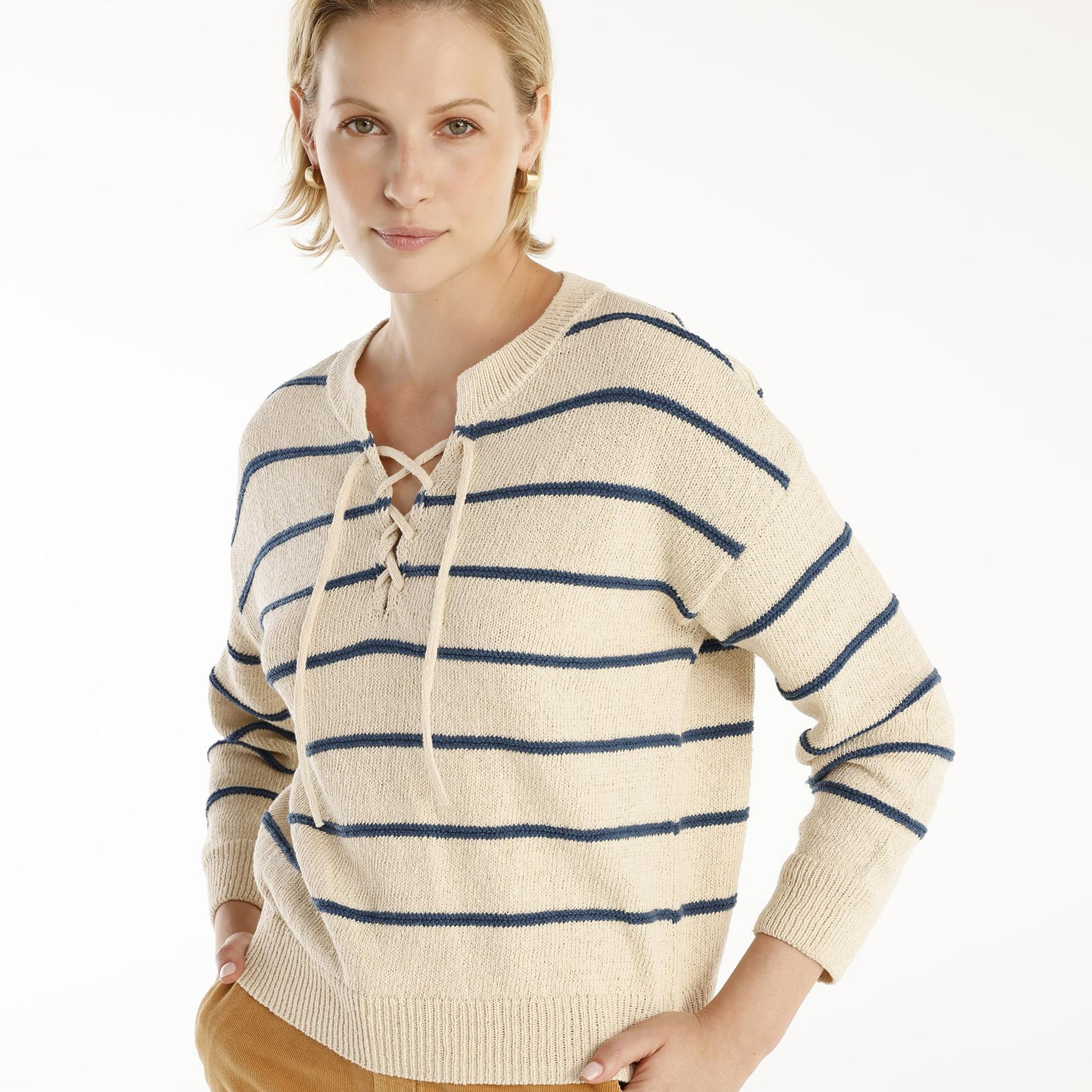 YARGICI Yaka Detaylı Triko