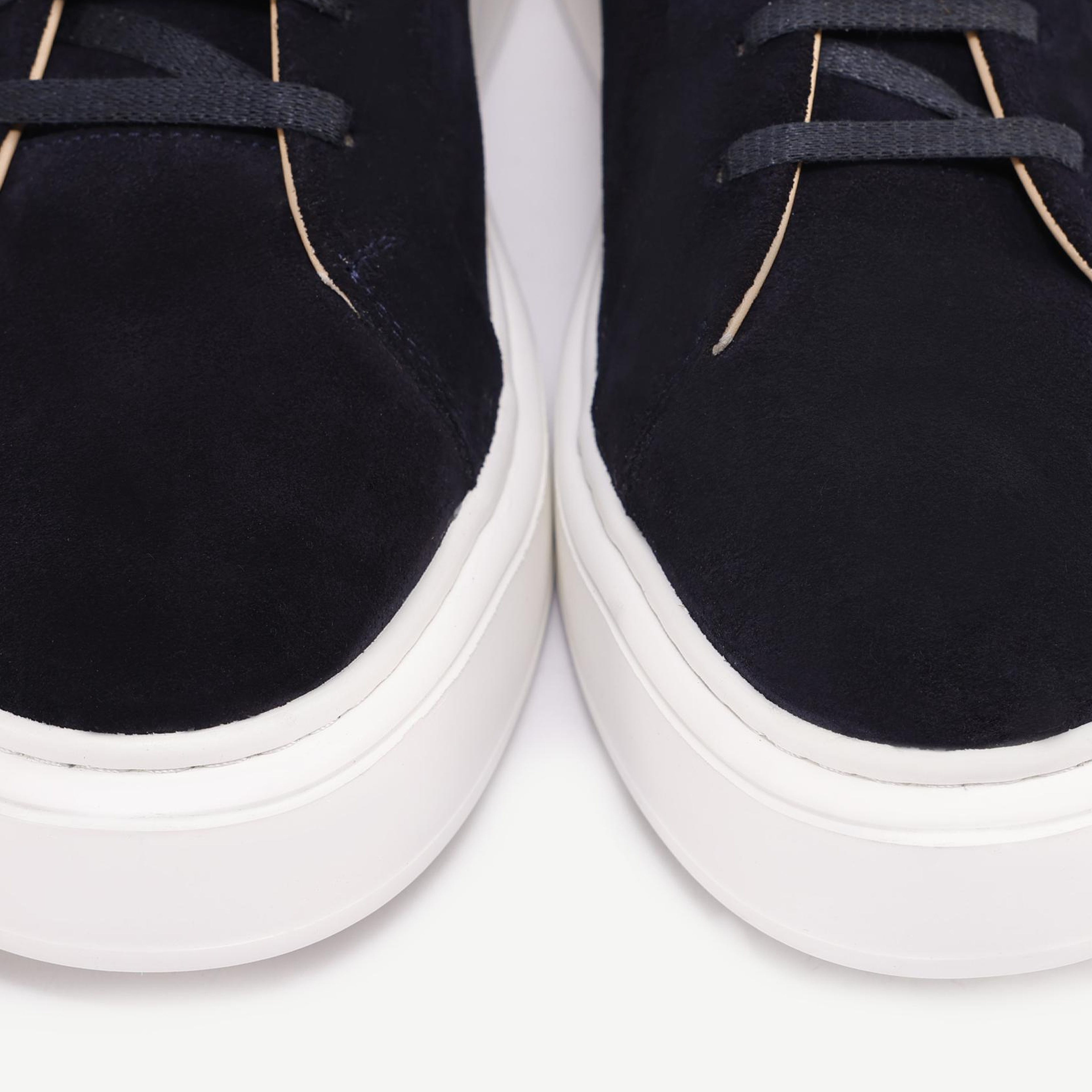 YARGICI Silikon Kabartmanlı Deri Bağlı Sneakers