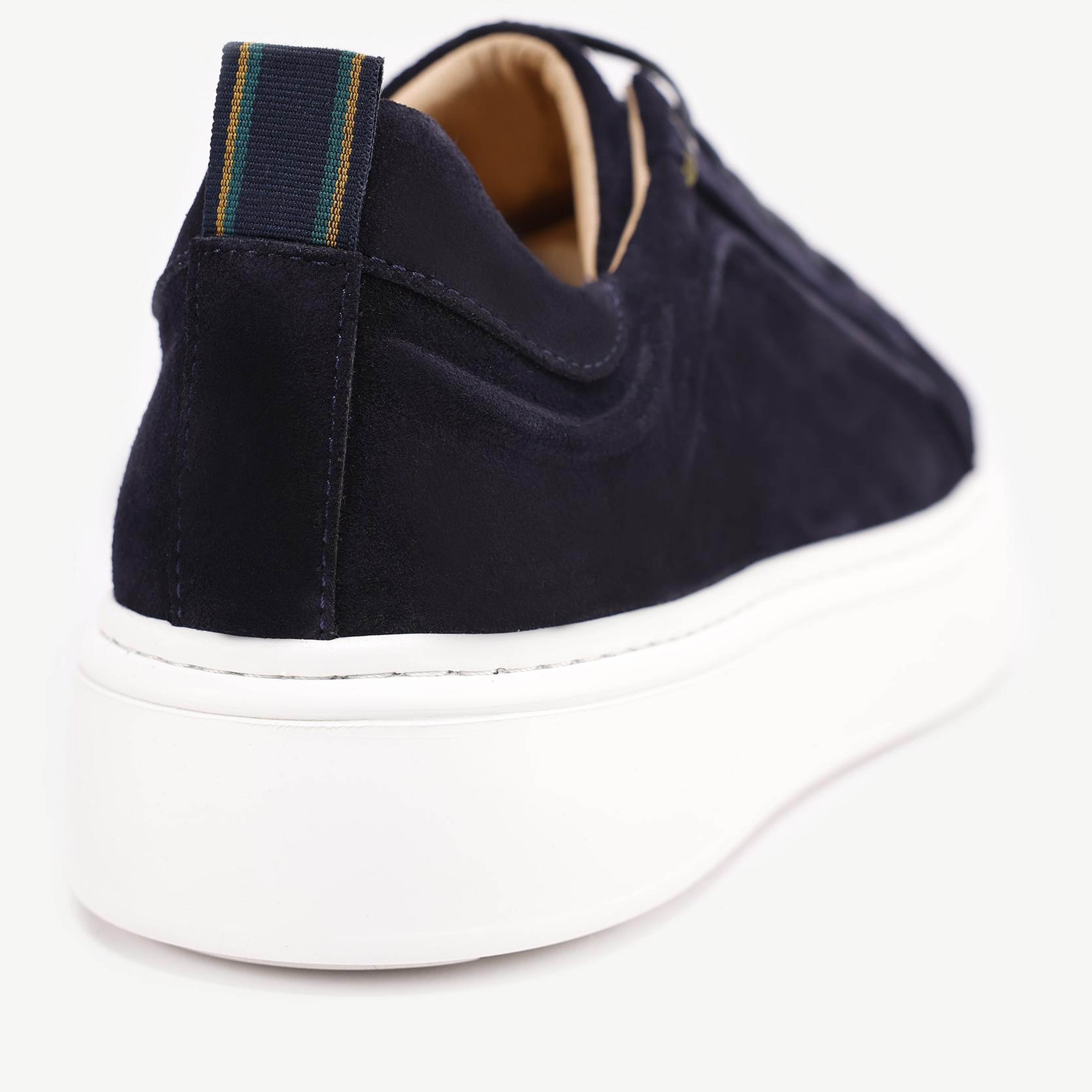 YARGICI Silikon Kabartmanlı Deri Bağlı Sneakers