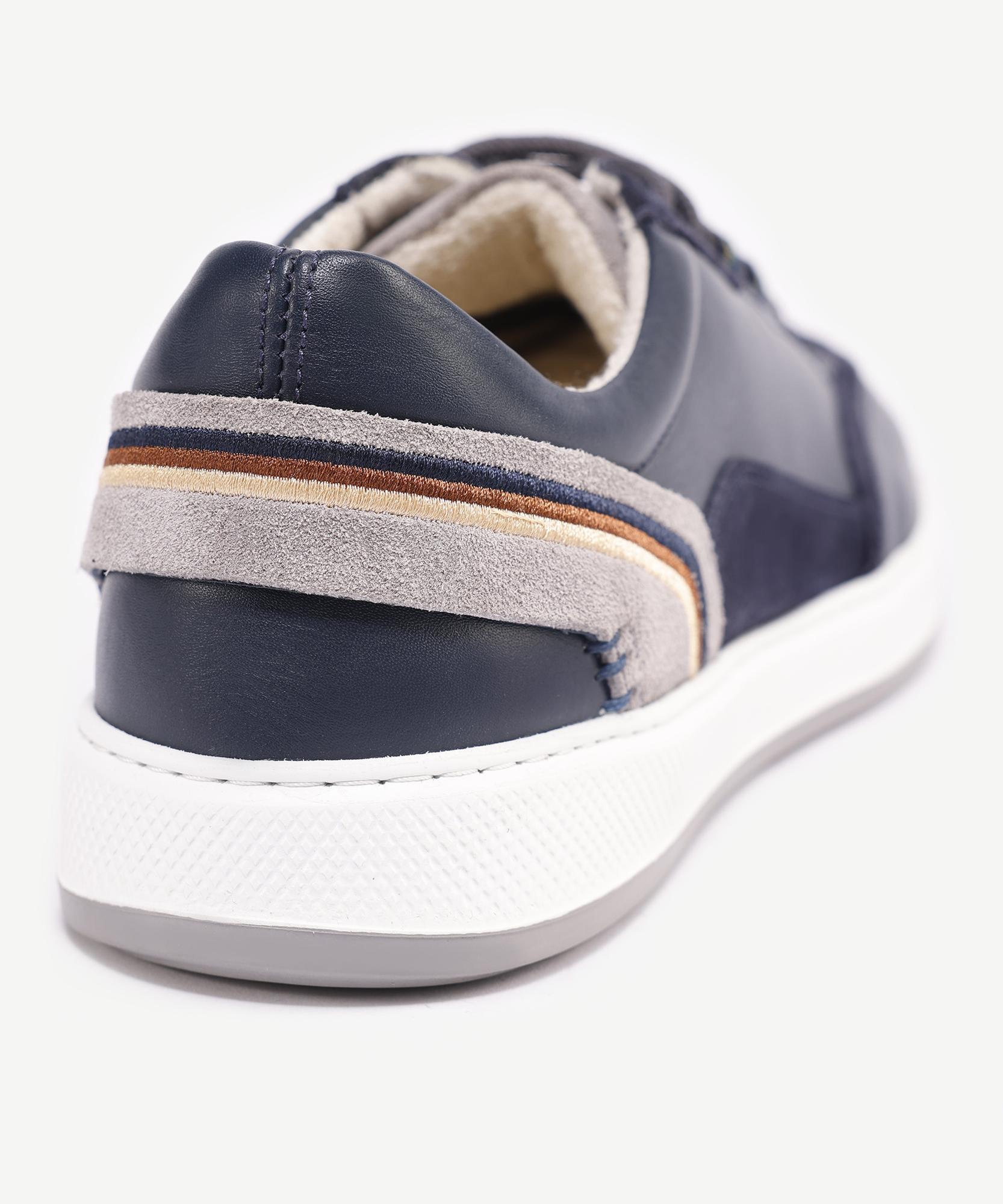 YARGICI Deri Bağlı Sneakers