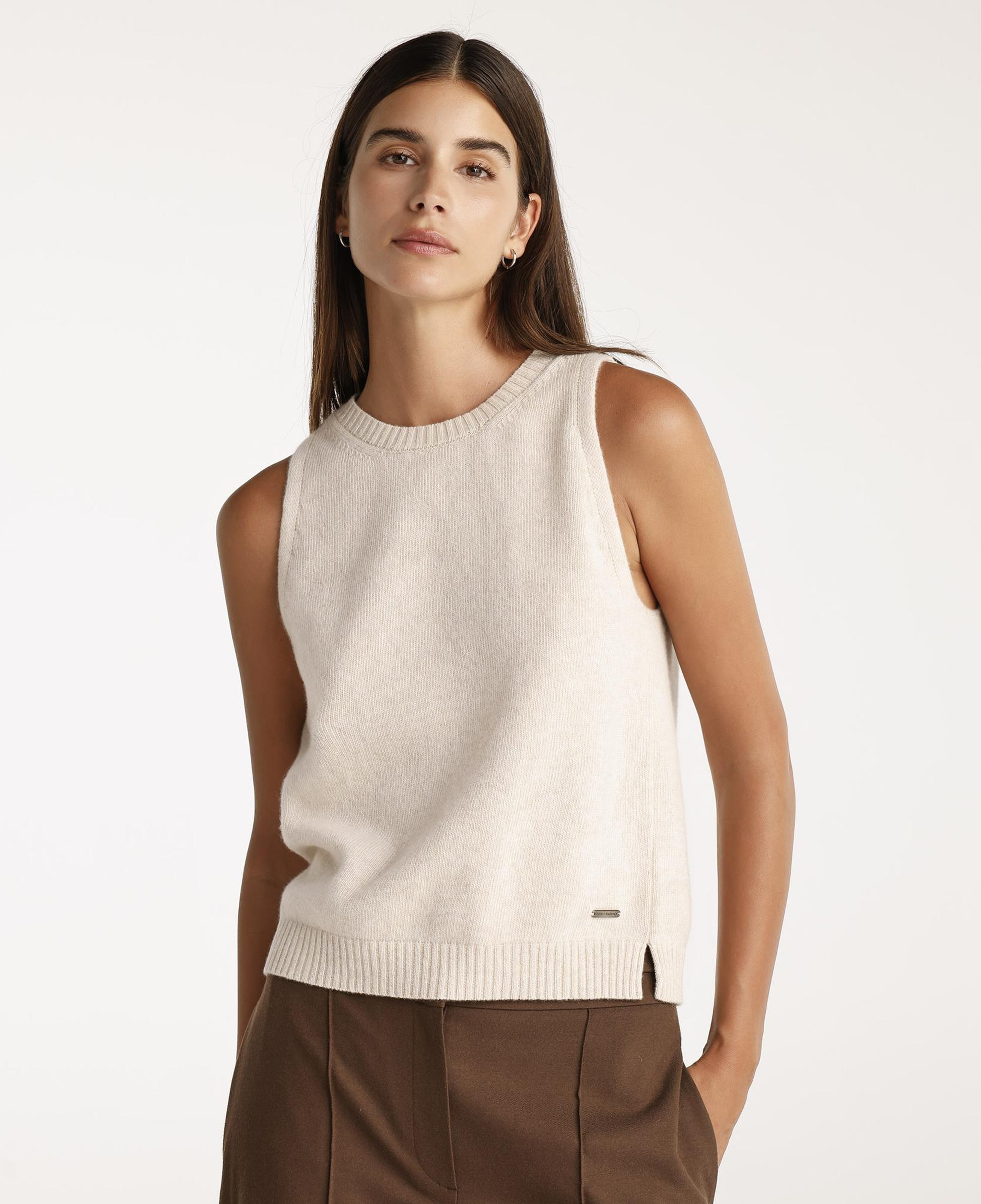 YARGICI Halter Yakalı Triko Üst