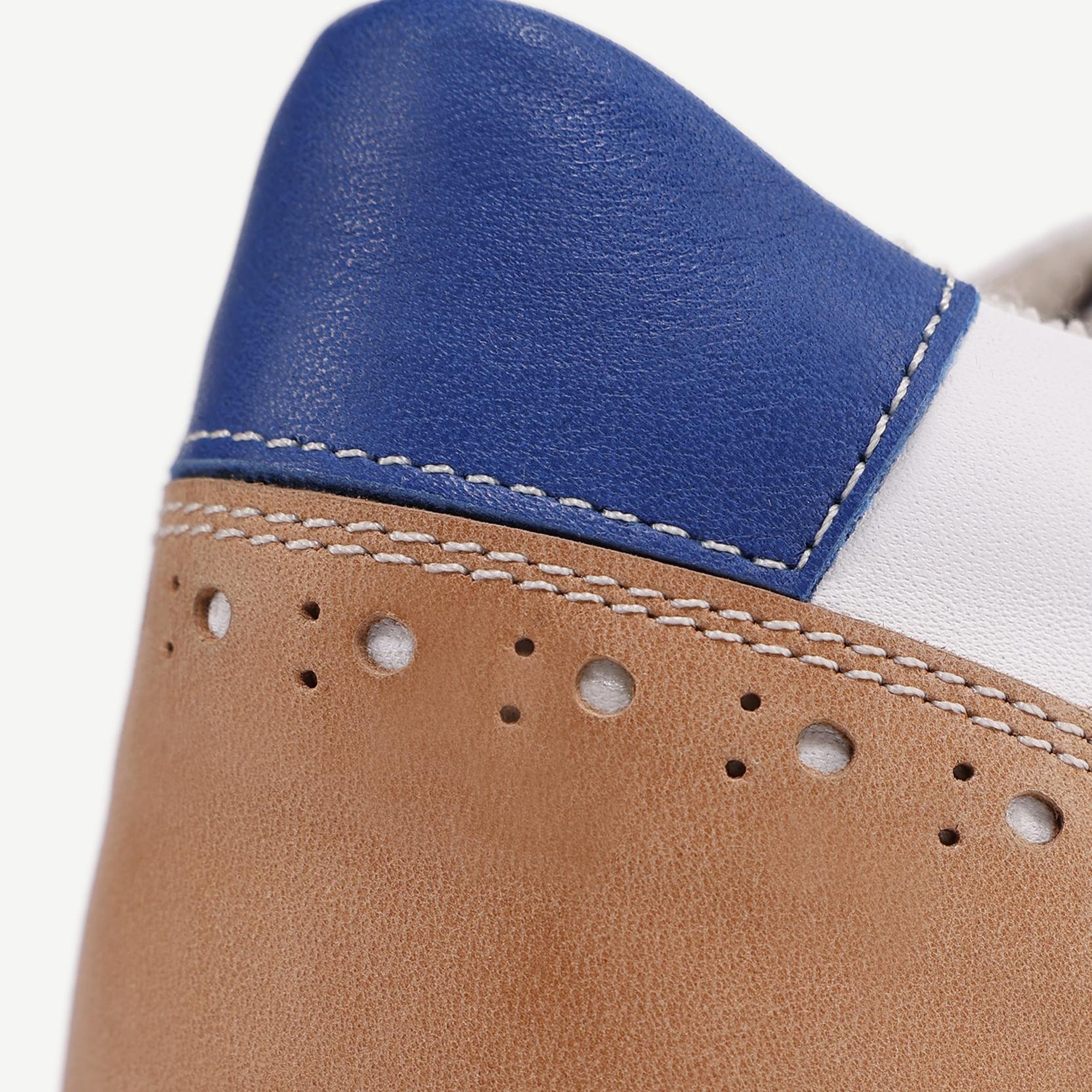 YARGICI Retro Görünümlü Deri Spor Sneakers