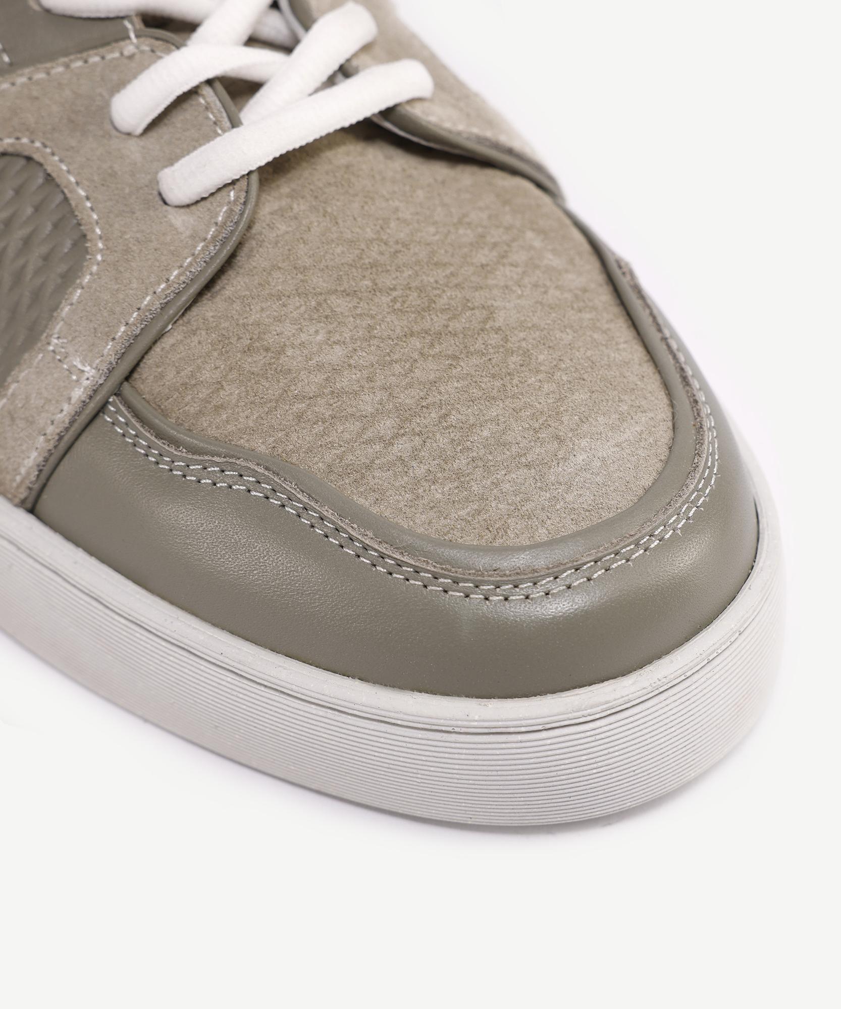 YARGICI Deri-Süet Detaylı Sneaker