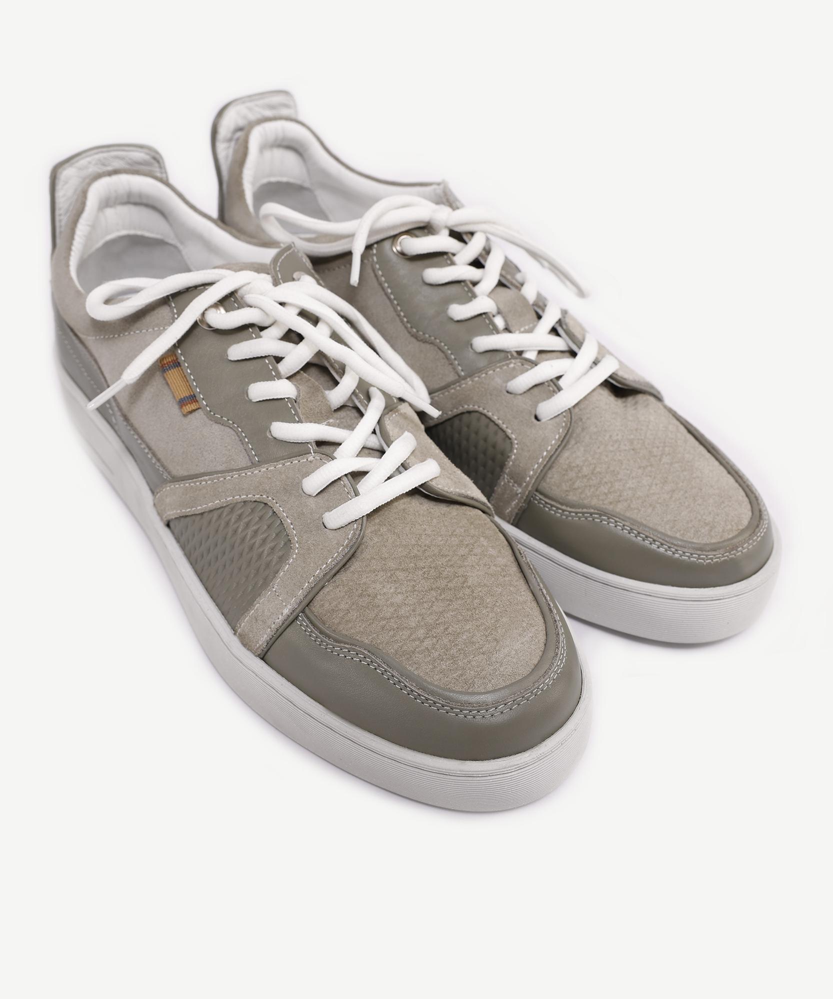 YARGICI Deri-Süet Detaylı Sneaker