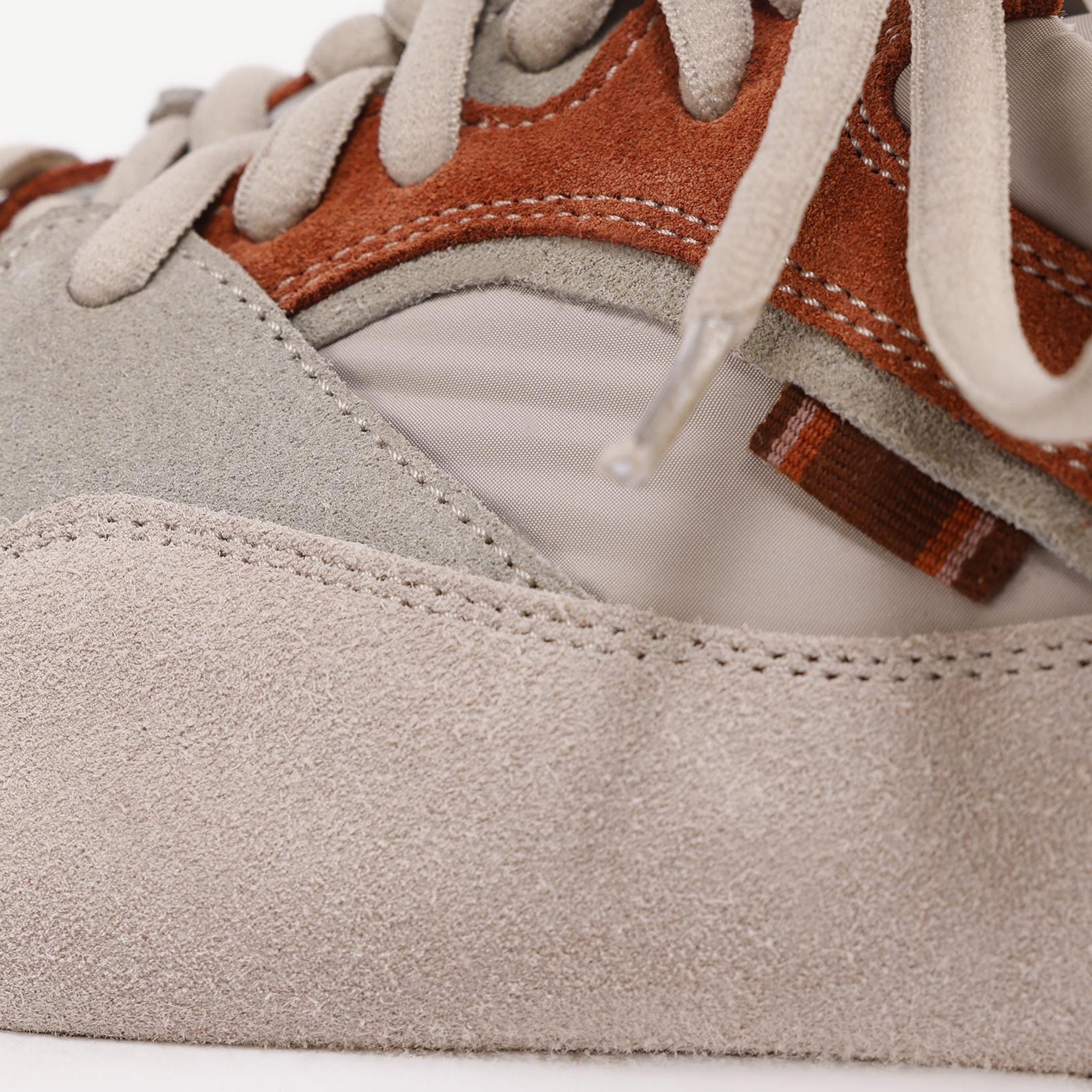 YARGICI Kumaş Detaylı Deri Sneaker