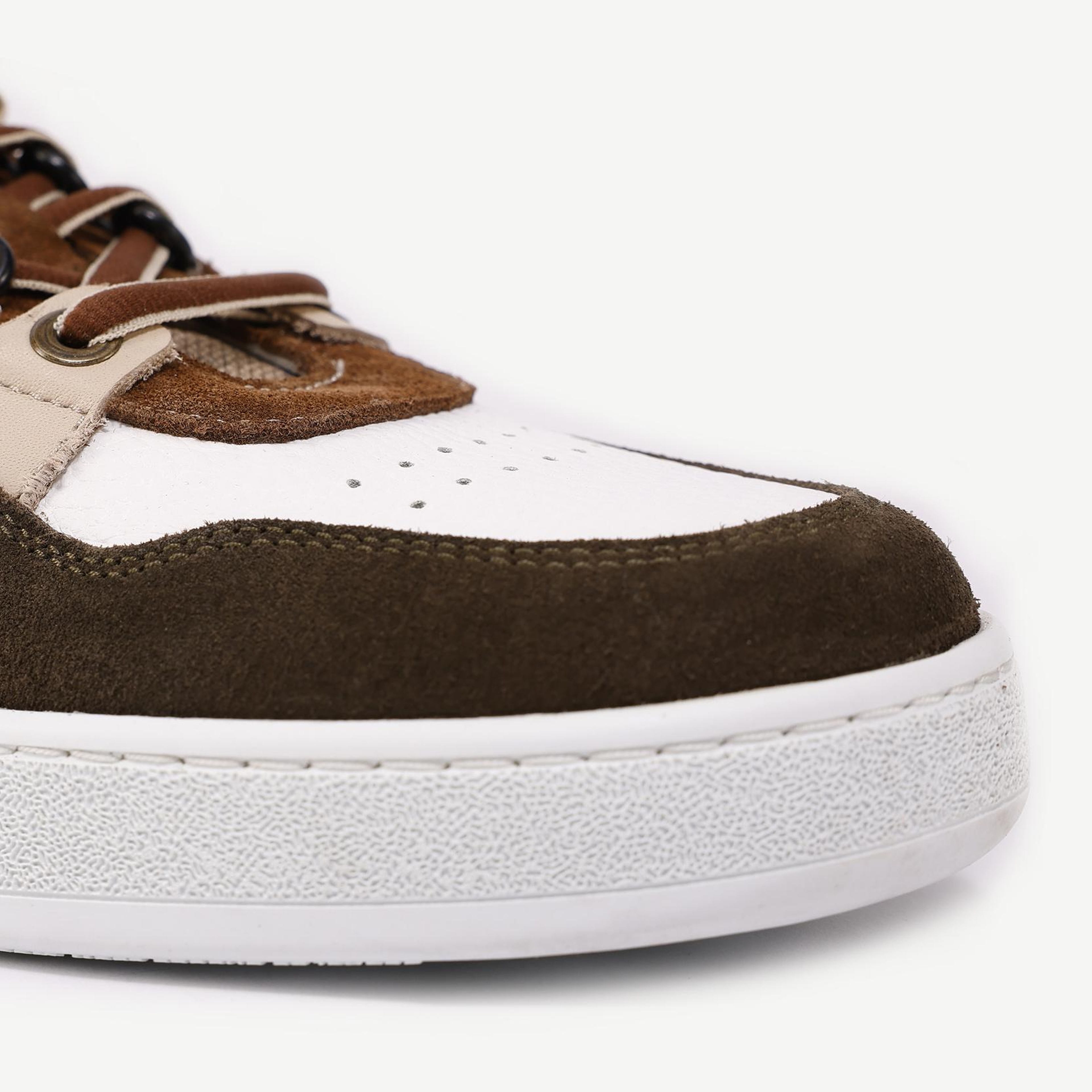 YARGICI Parçalı Deri Sneaker