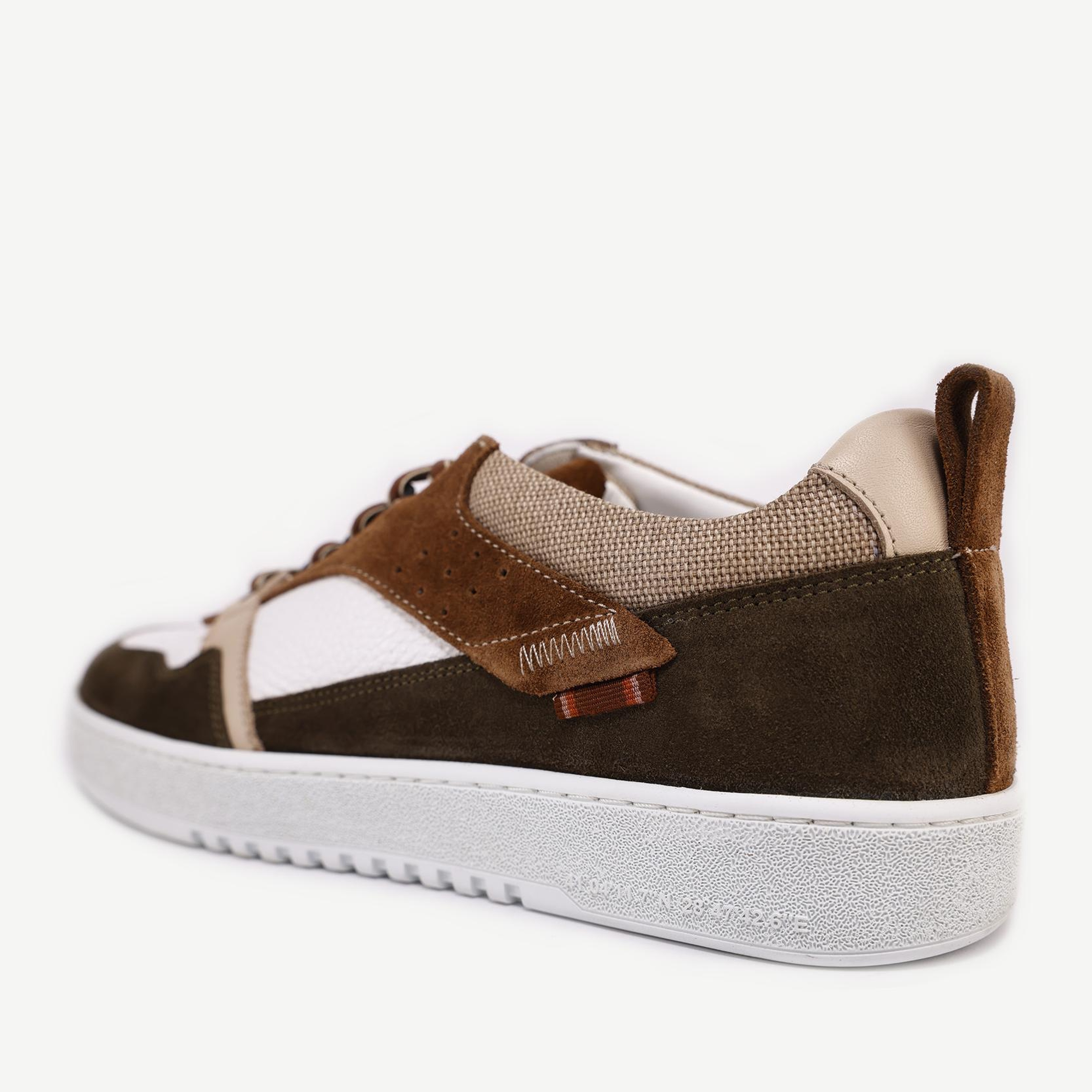 YARGICI Parçalı Deri Sneaker