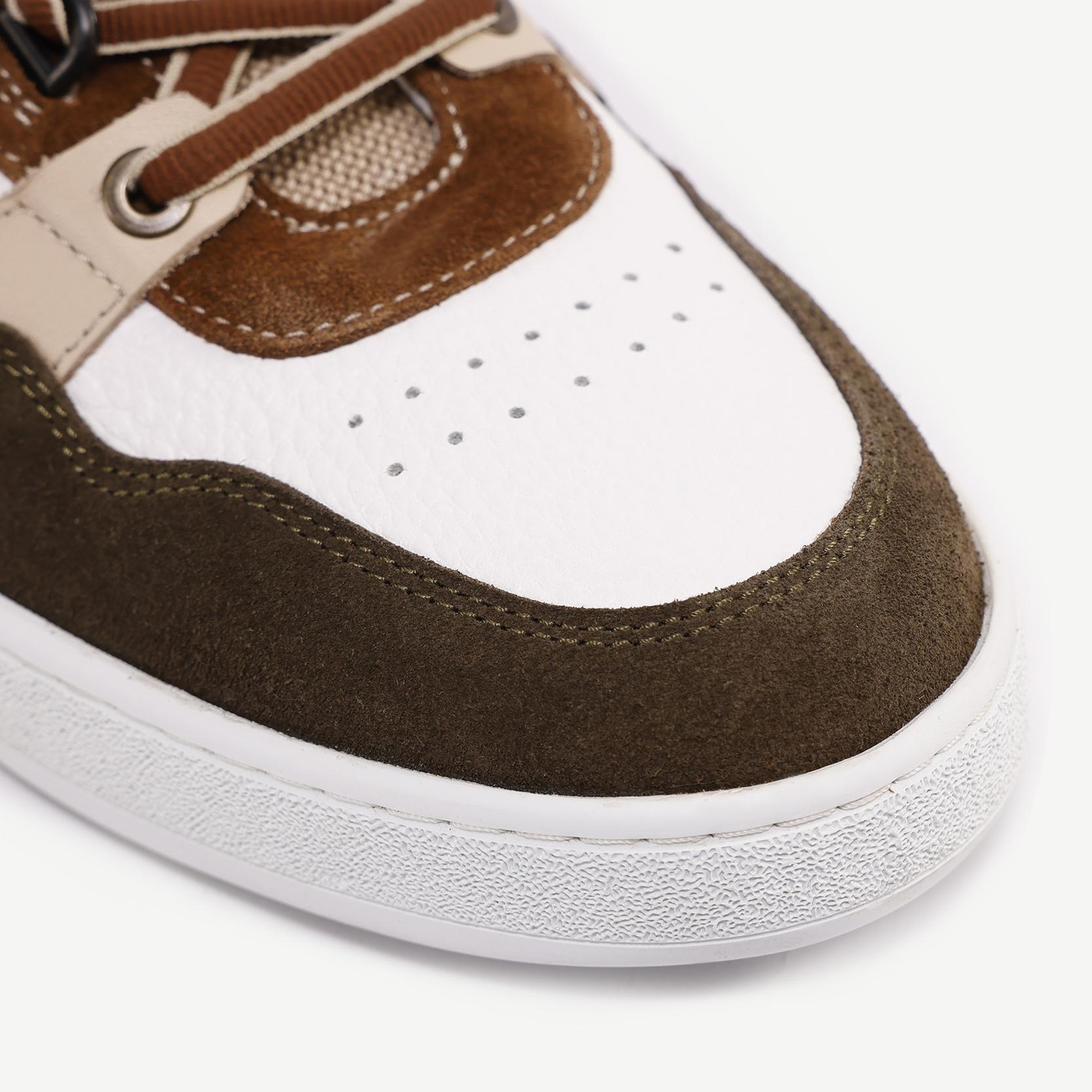 YARGICI Parçalı Deri Sneaker