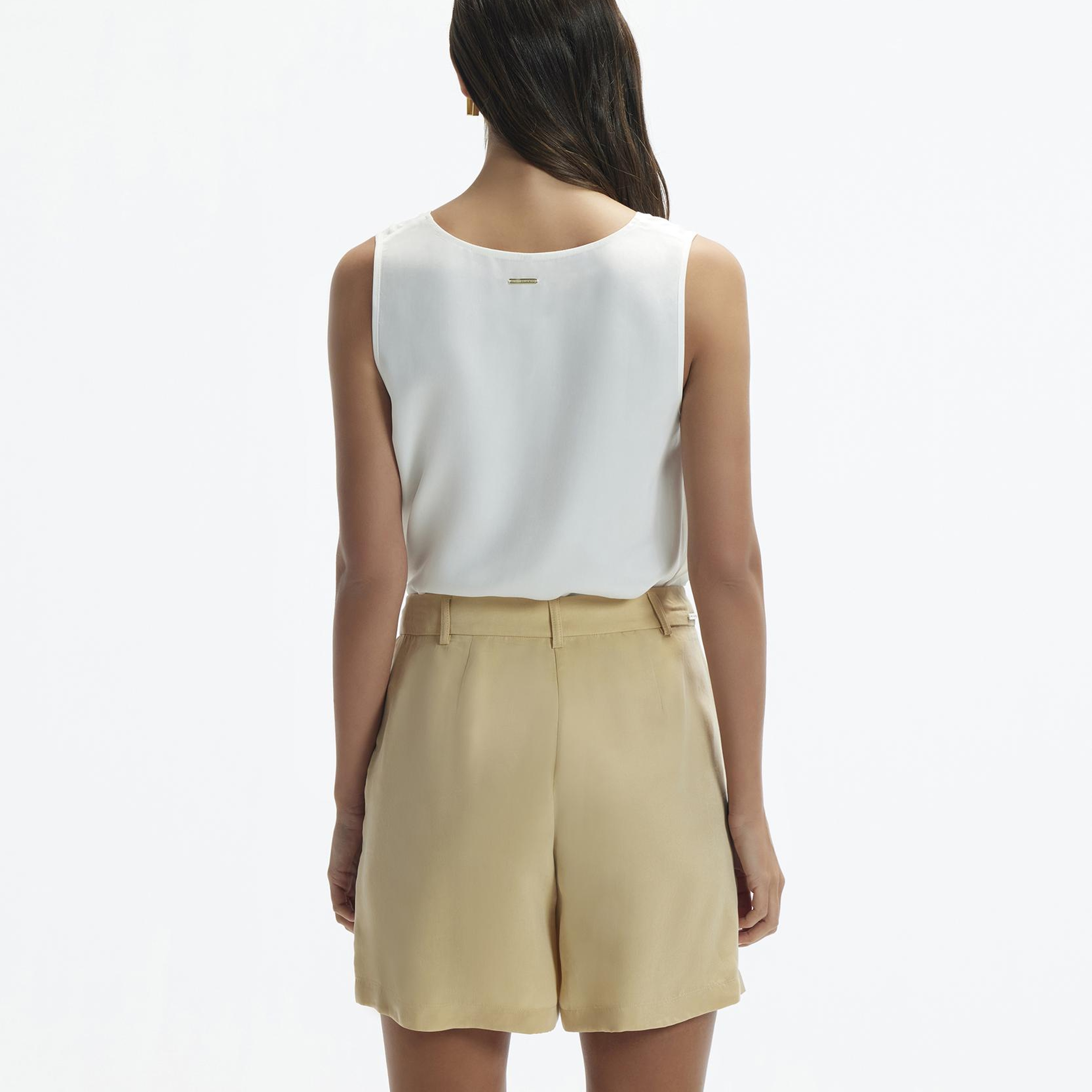 YARGICI Kırma Detaylı Bermuda