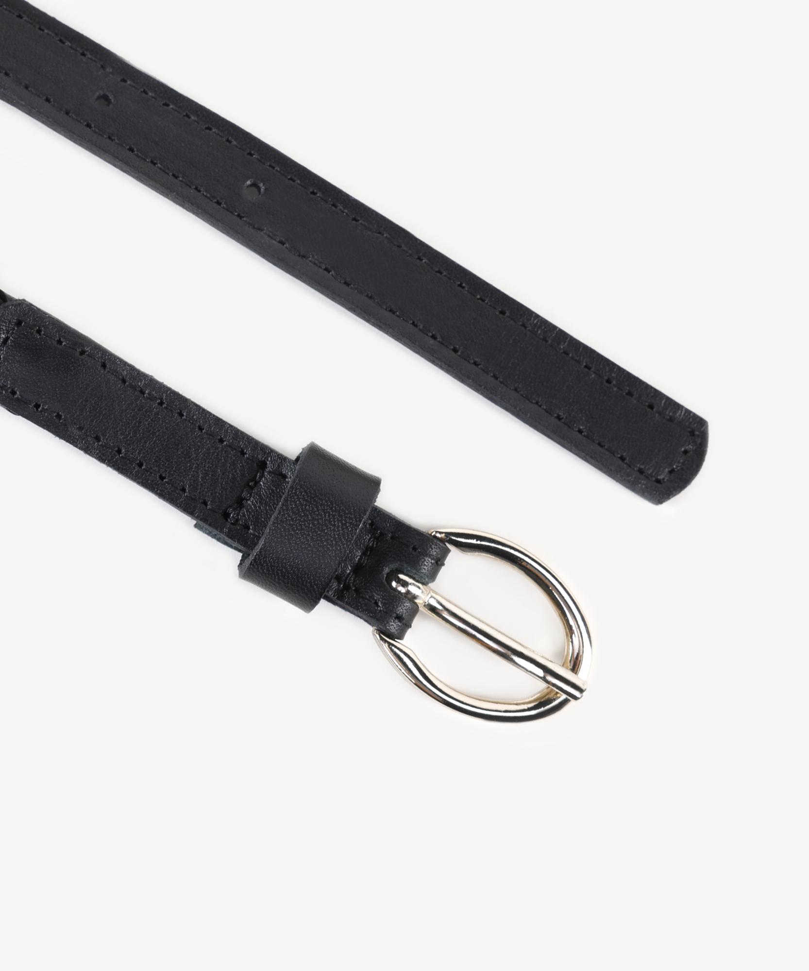 YARGICI İnce Örgülü Deri Kemer