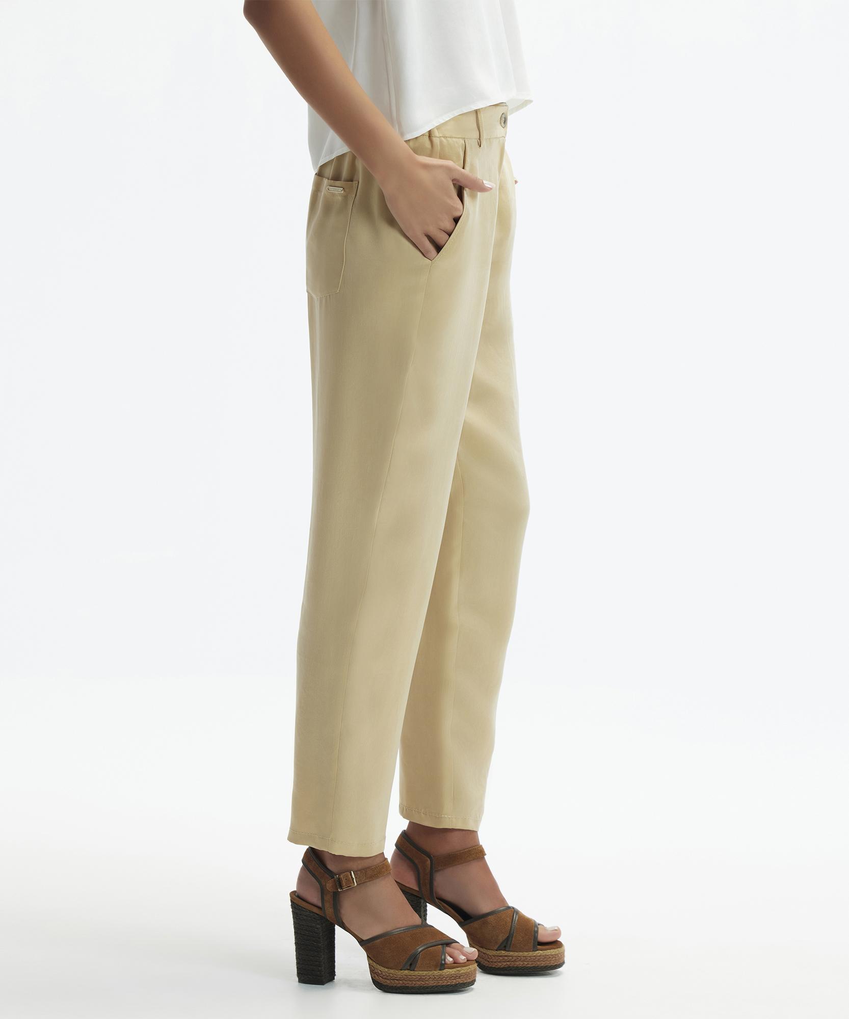 YARGICI Dar Paça Cropped Pantolon