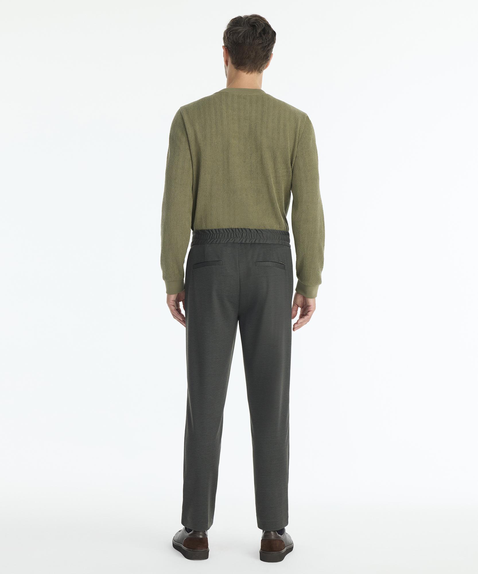 YARGICI Straight Beli Lastikli Pantolon