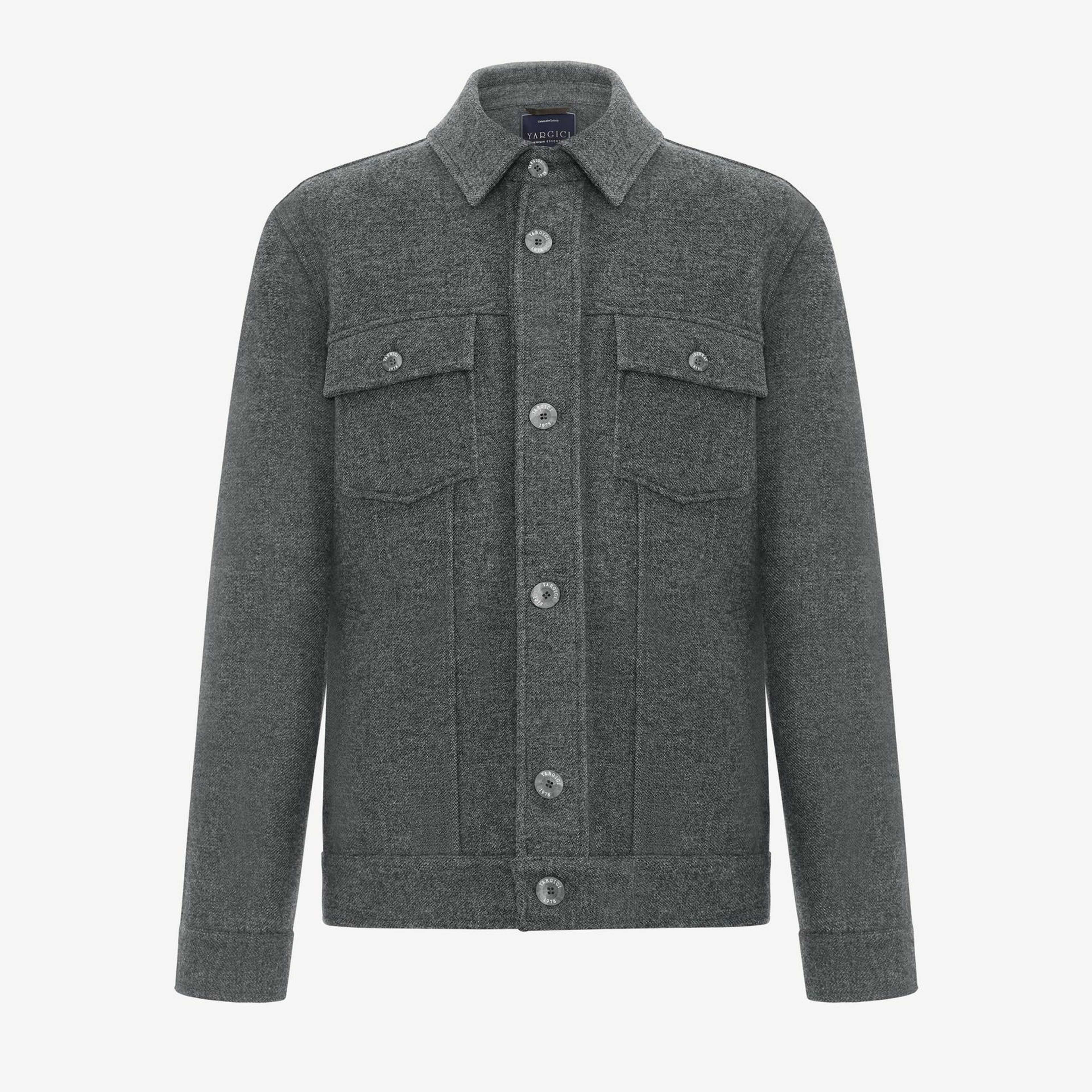 YARGICI Regular Gömlek Yaka Uzun Kol Ceket
