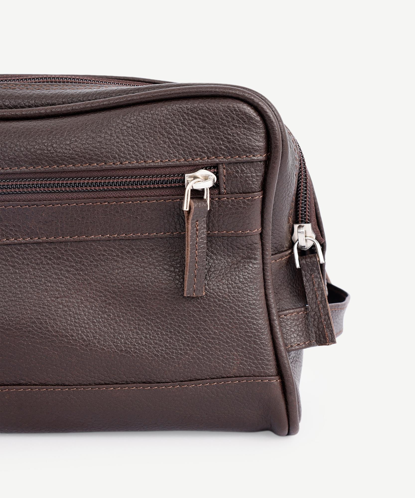 YARGICI Deri Tıraş Çantası