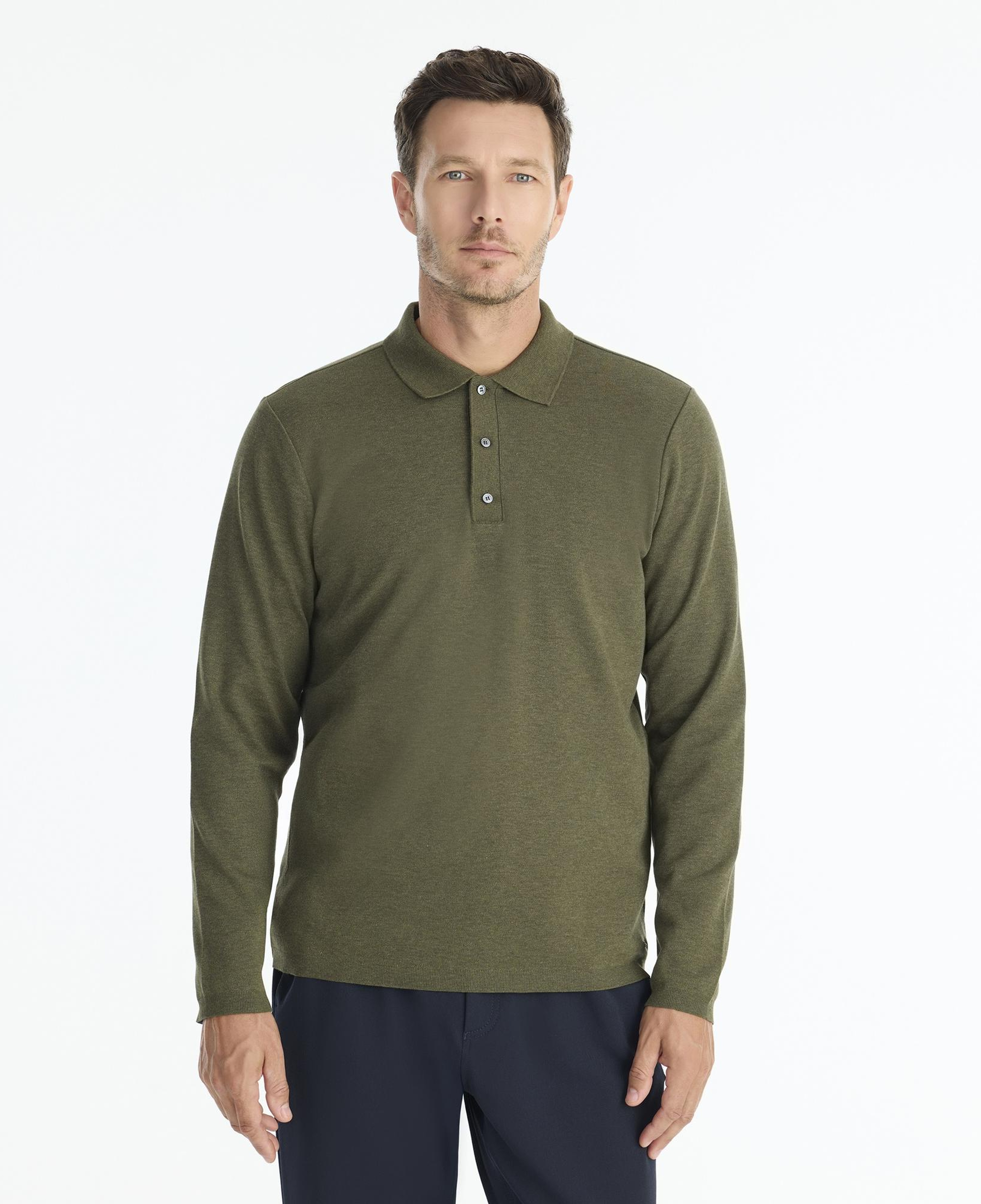 YARGICI Regular Gömlek Yaka Uzun Kol Kazak