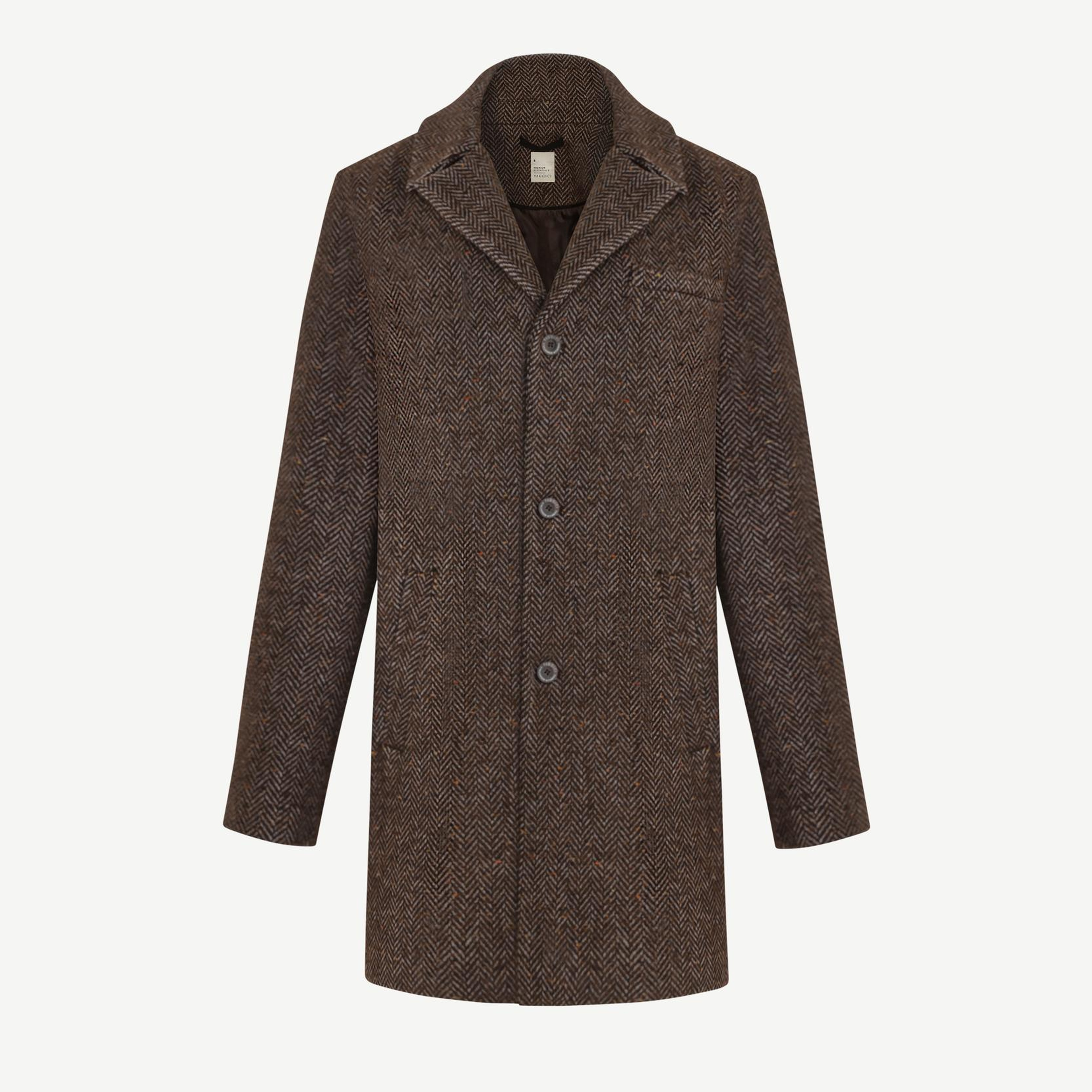 YARGICI Regular Ceket Yaka Uzun Kol Palto