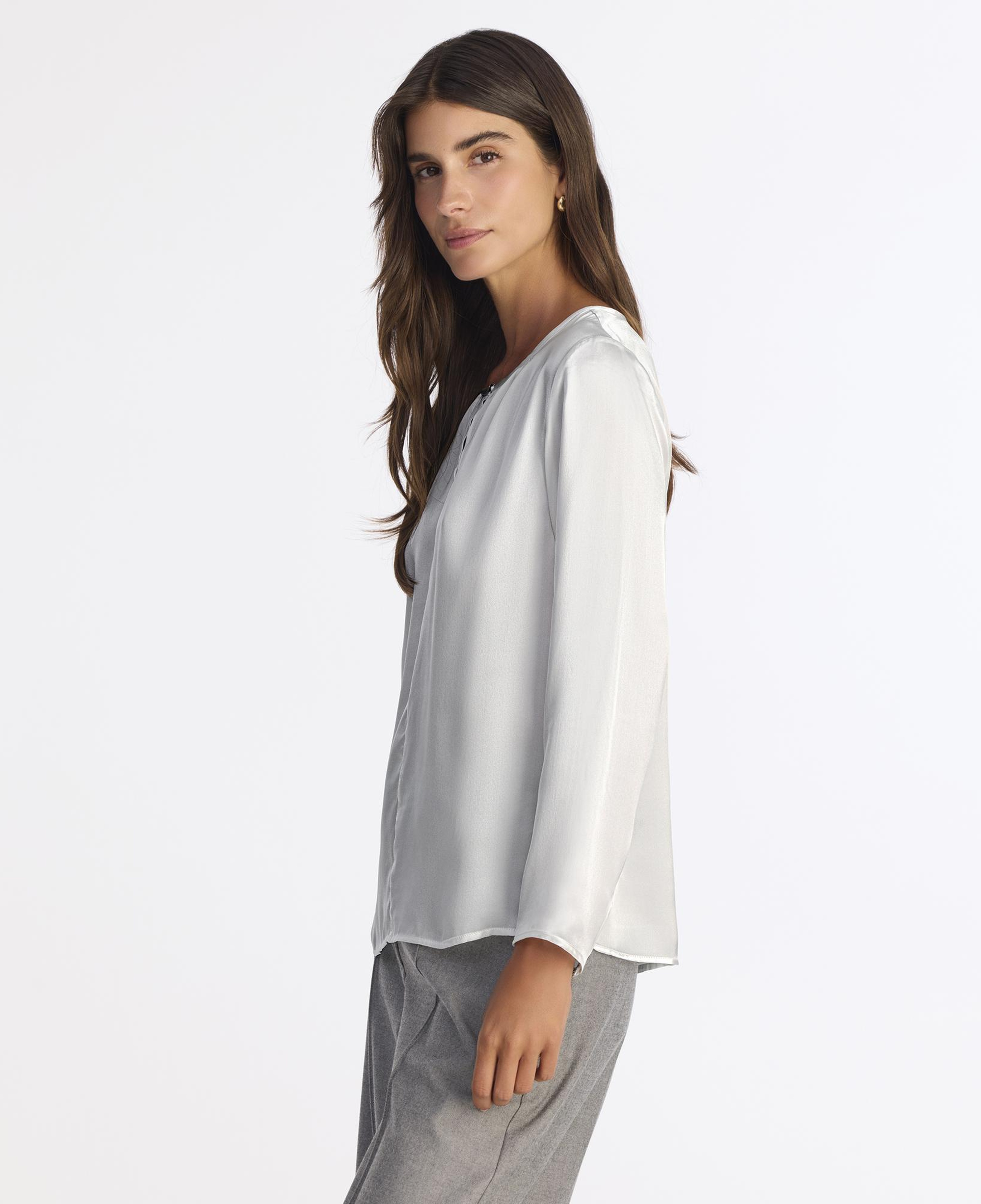 YARGICI Regular Bisiklet Yaka Uzun Kol Bluz