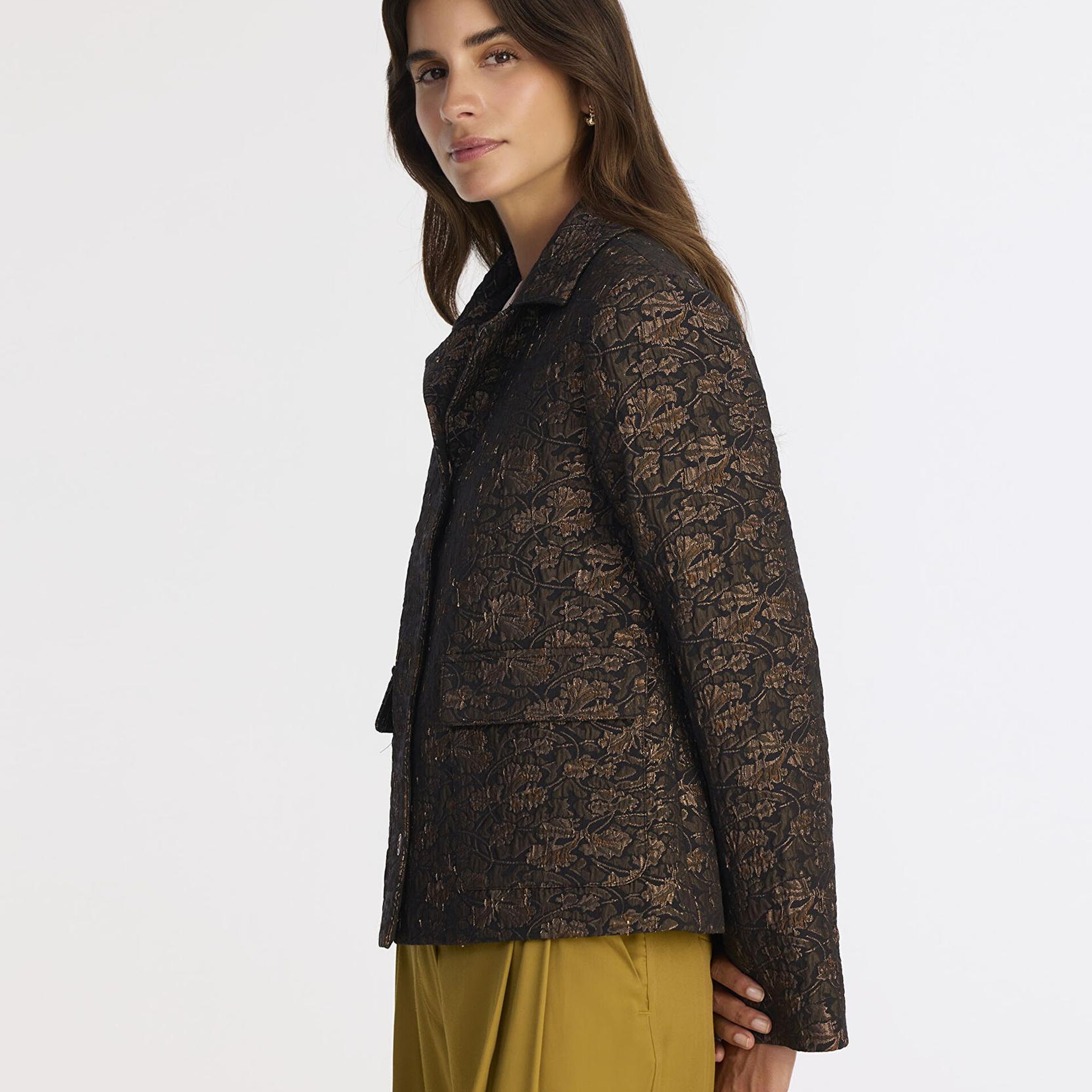 YARGICI Regular Gömlek Yaka Uzun Kol Ceket