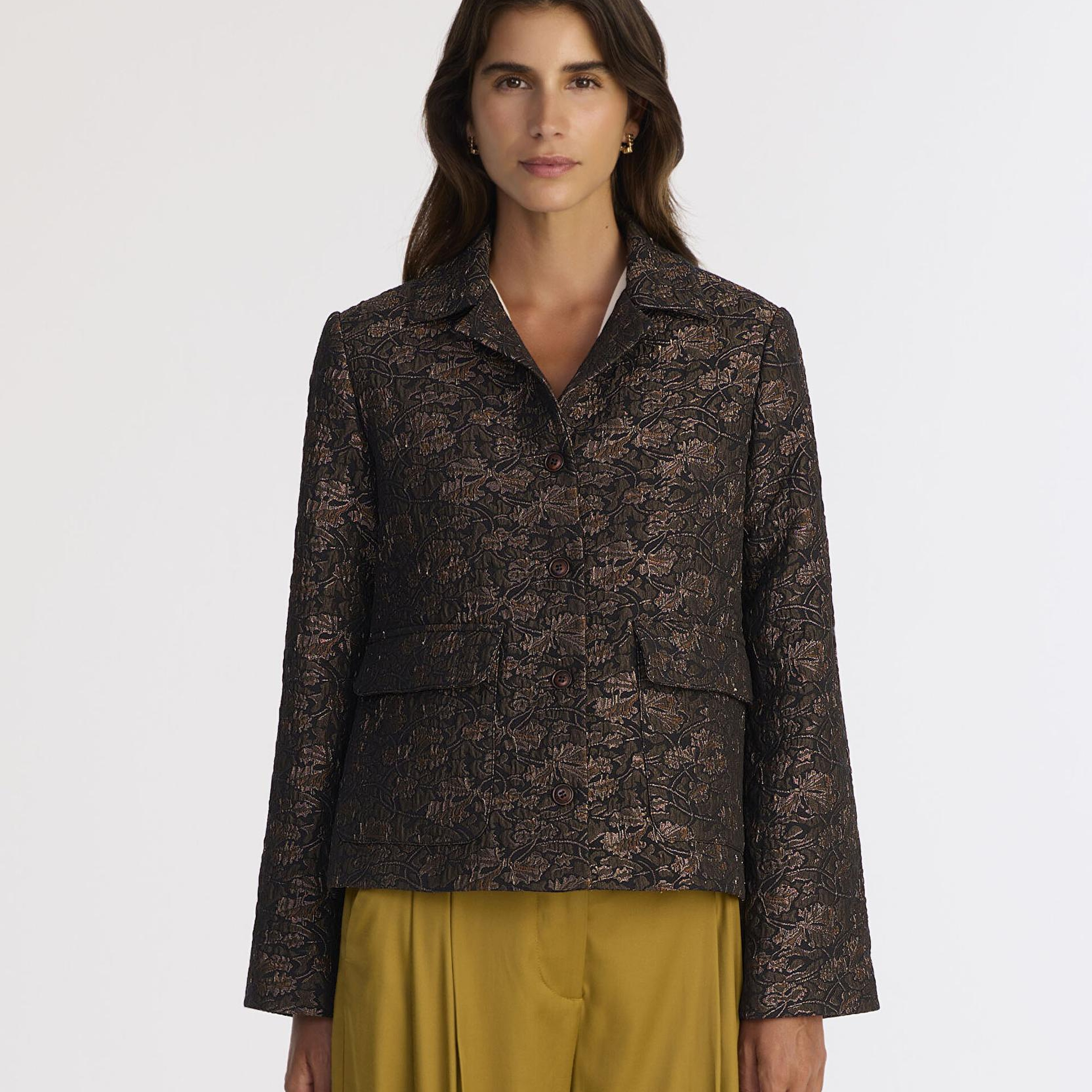 YARGICI Regular Gömlek Yaka Uzun Kol Ceket