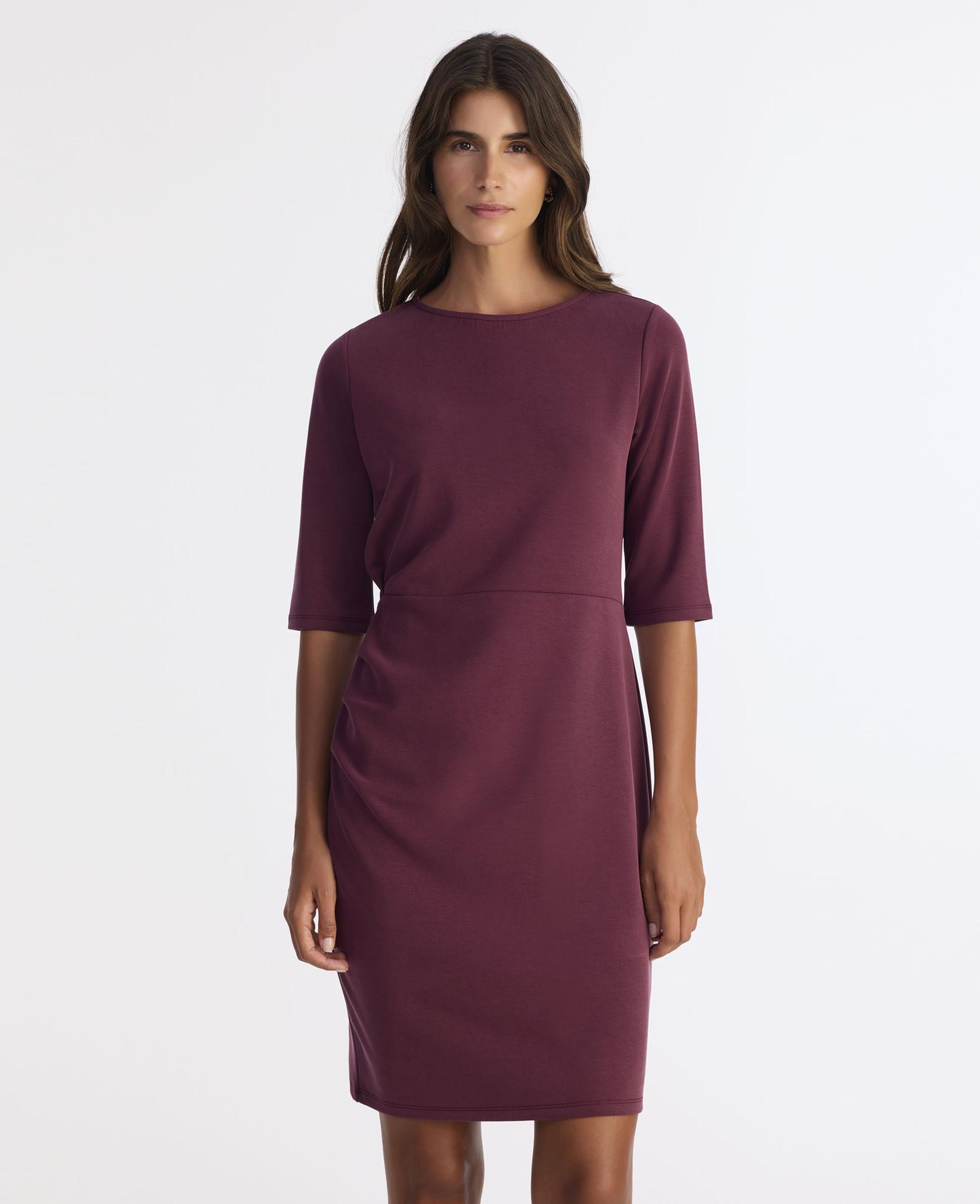 YARGICI Drape Detaylı Kısa Elbise