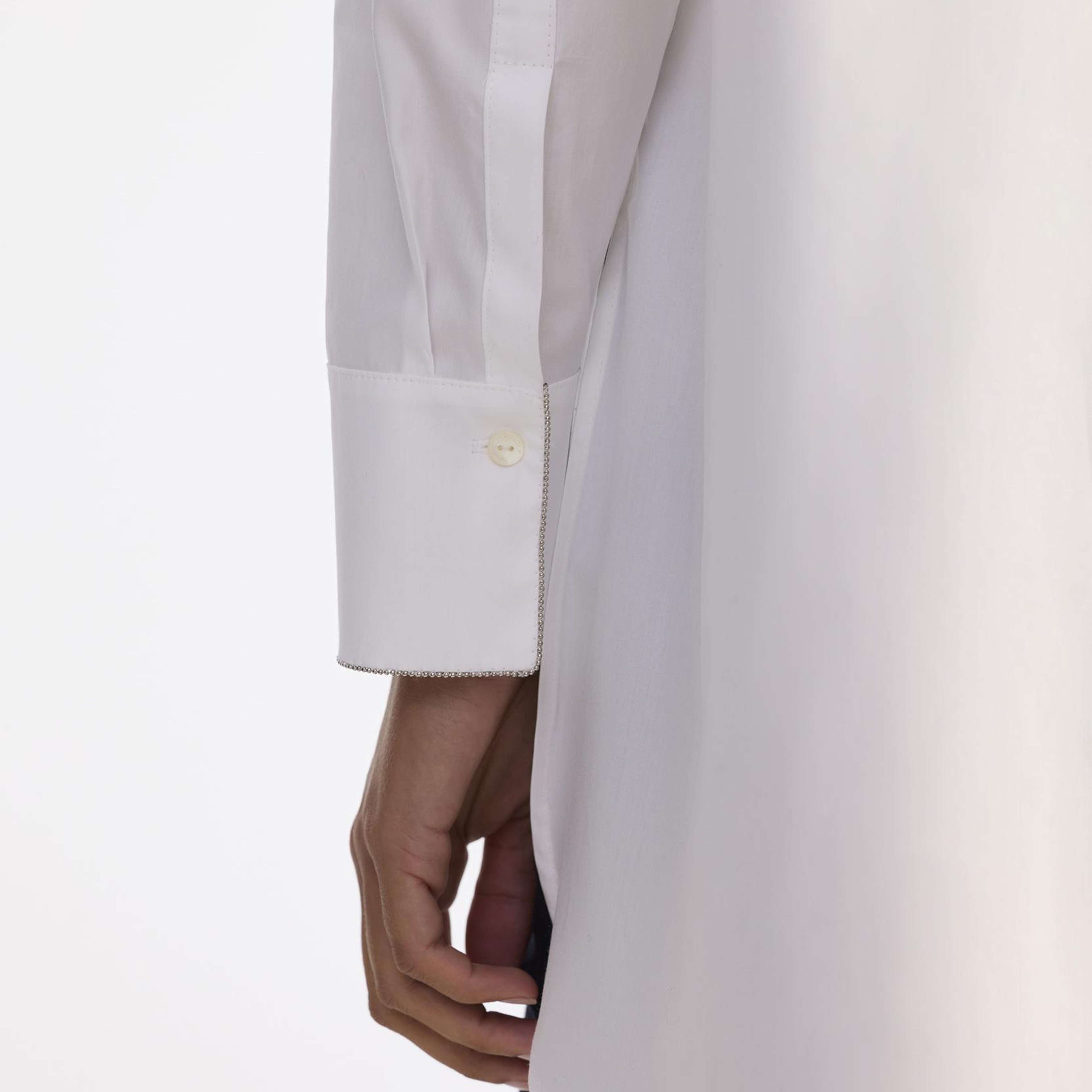 YARGICI Geniş Gömlek Yaka Uzun Kol Gömlek