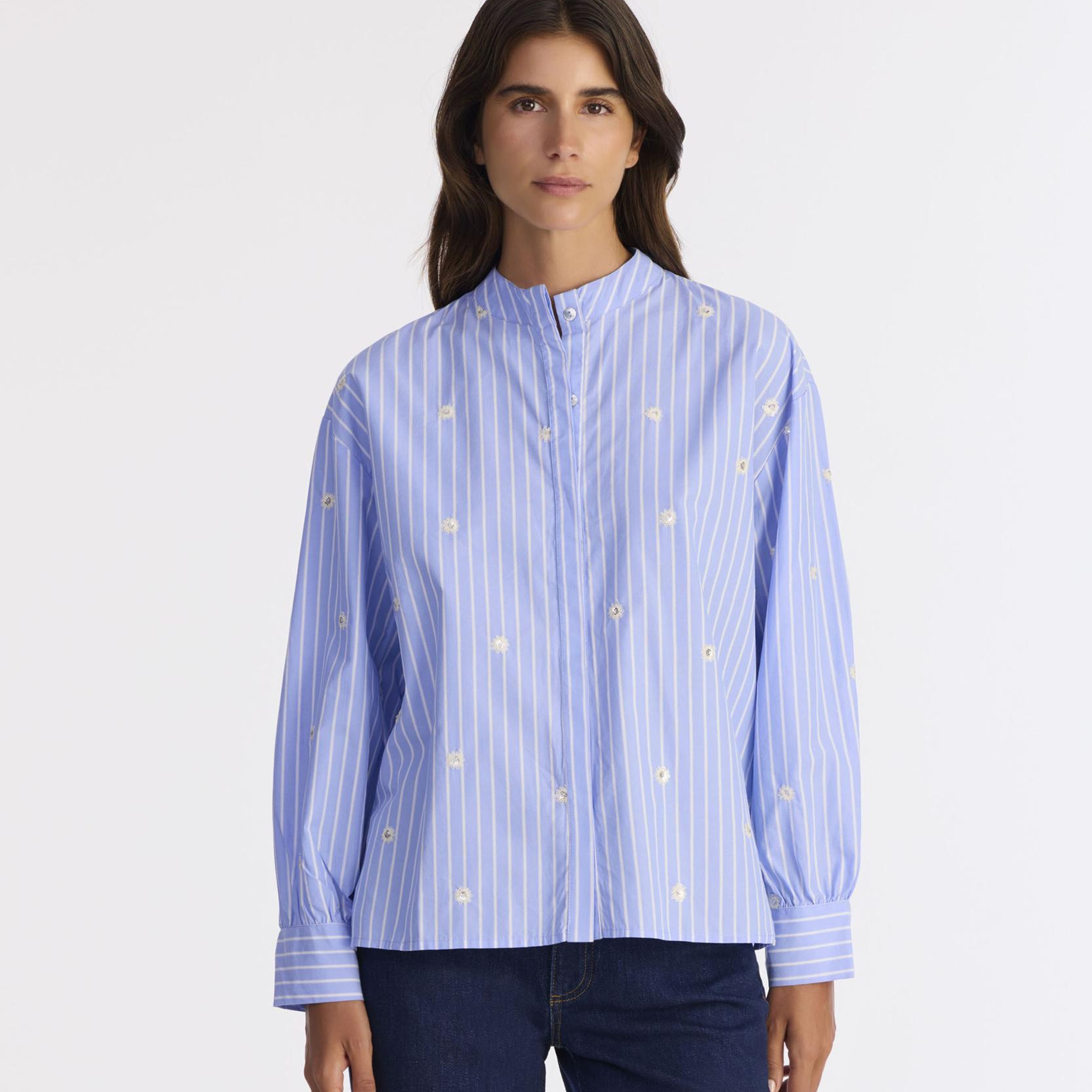 YARGICI Regular Hakim Yaka Uzun Kol Gömlek