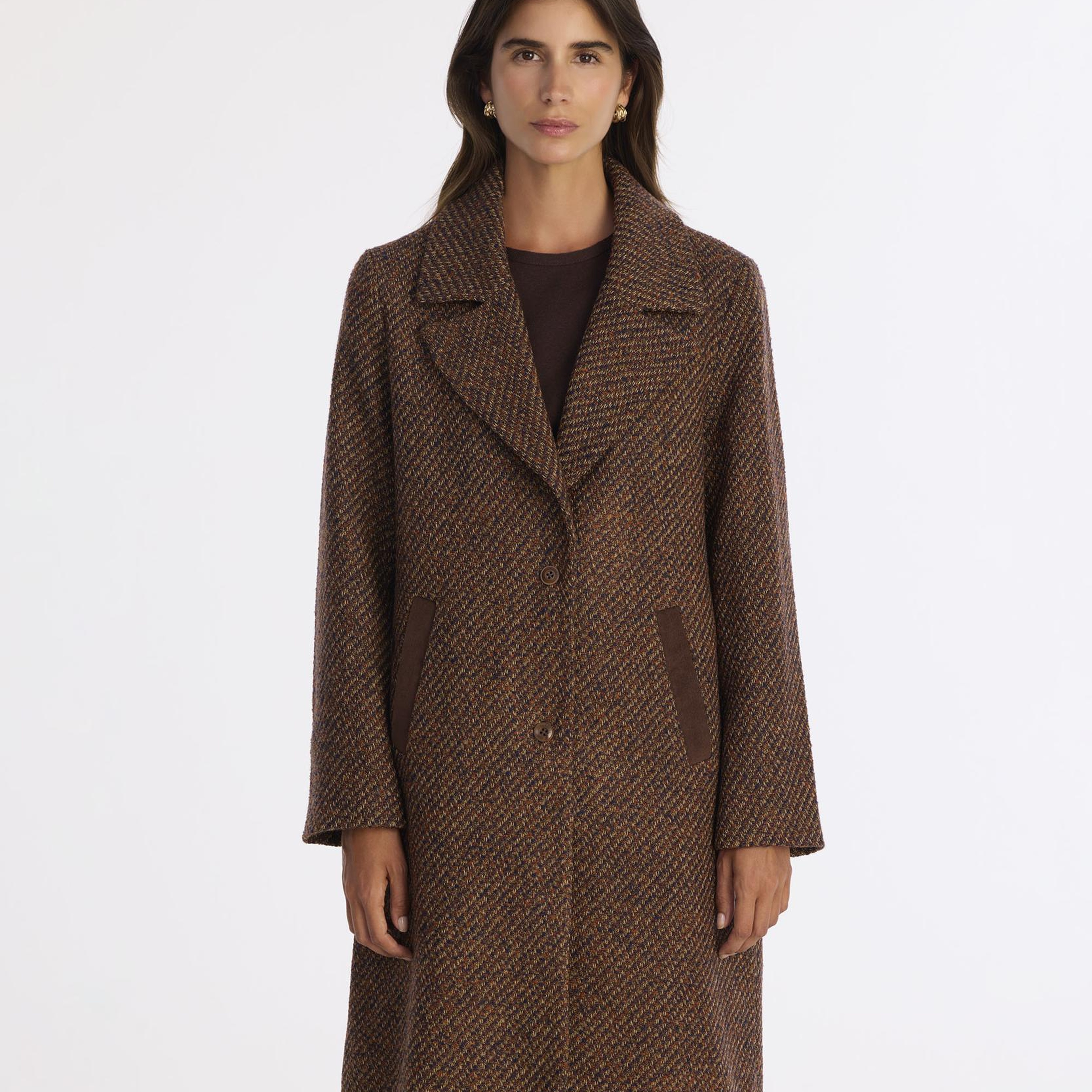 YARGICI Regular Ceket Yaka Uzun Kol Palto