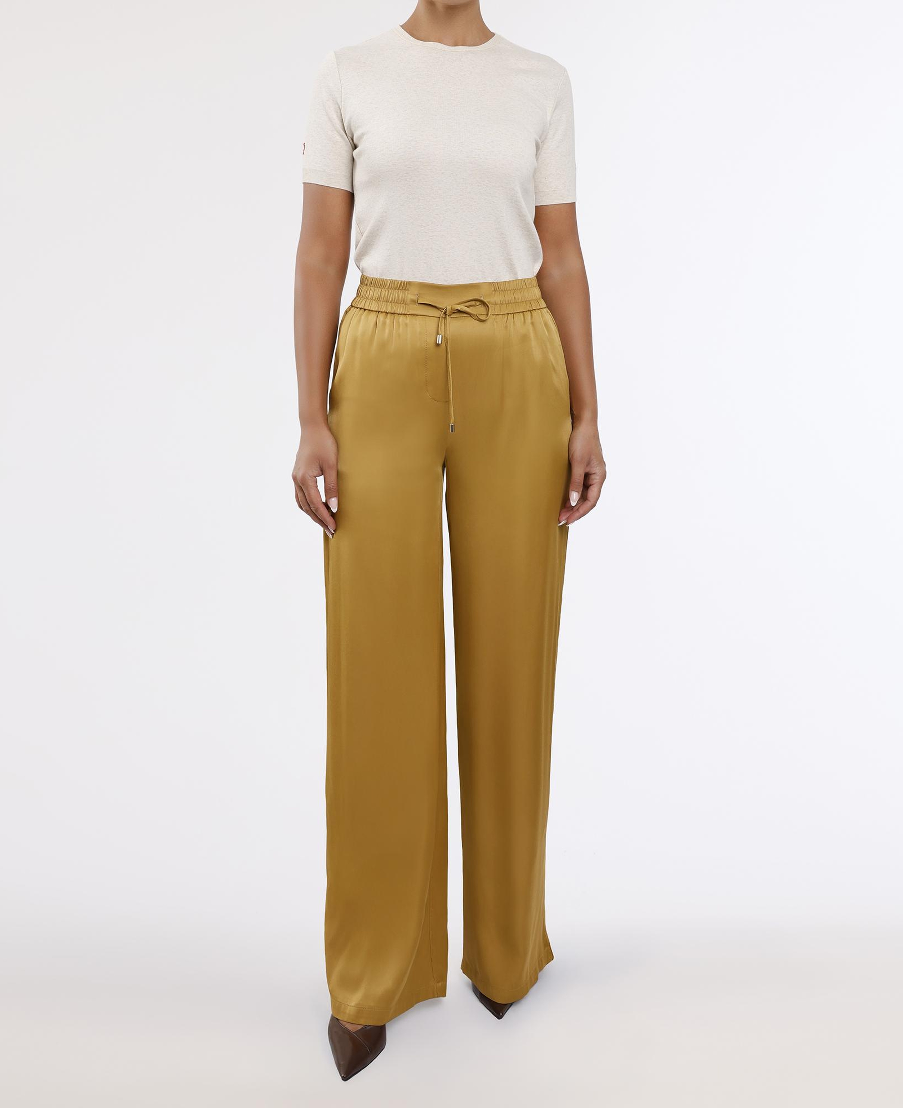 YARGICI Geniş Yüksek Bel Pantolon