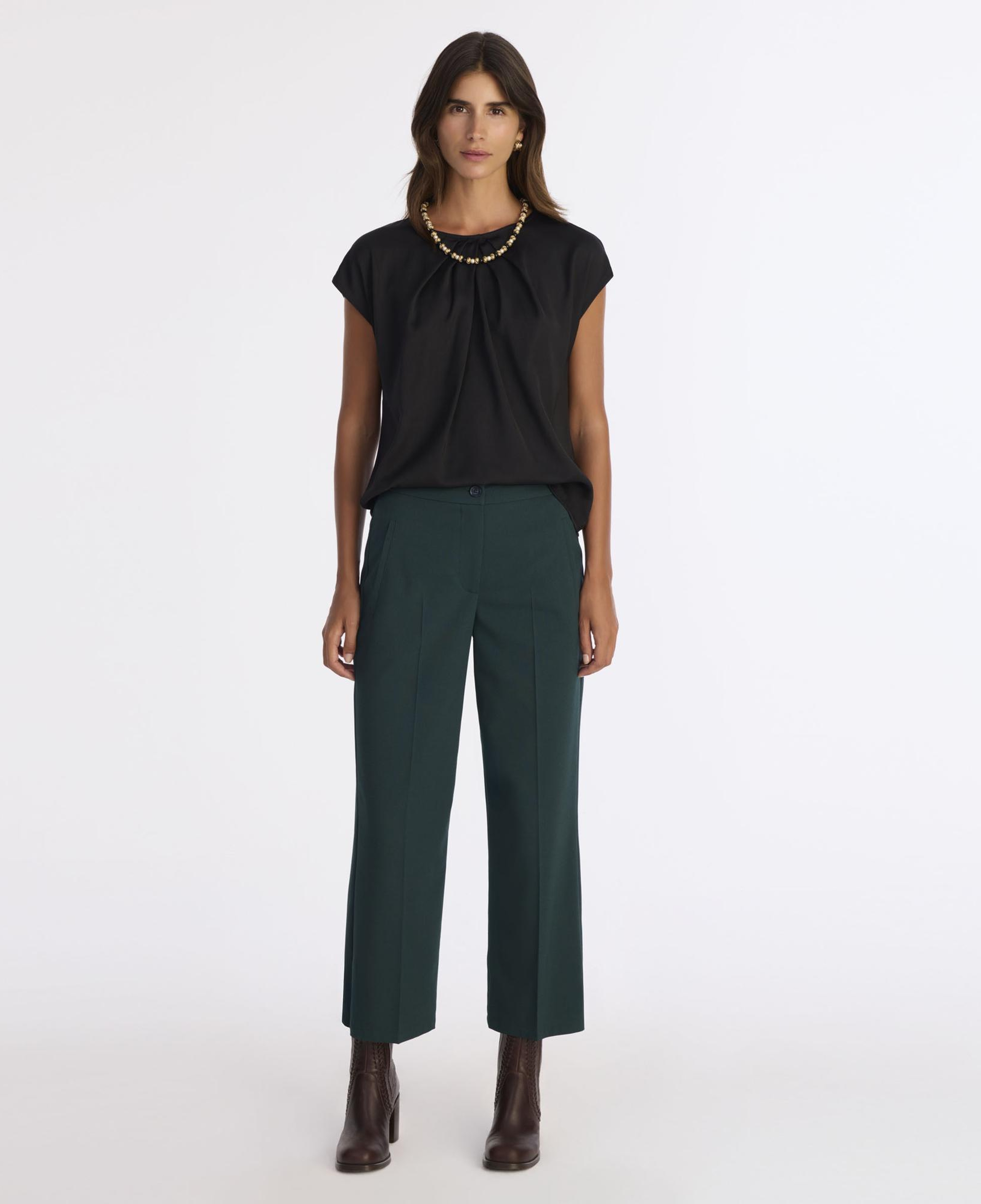 YARGICI Düz Yüksek Bel Pantolon