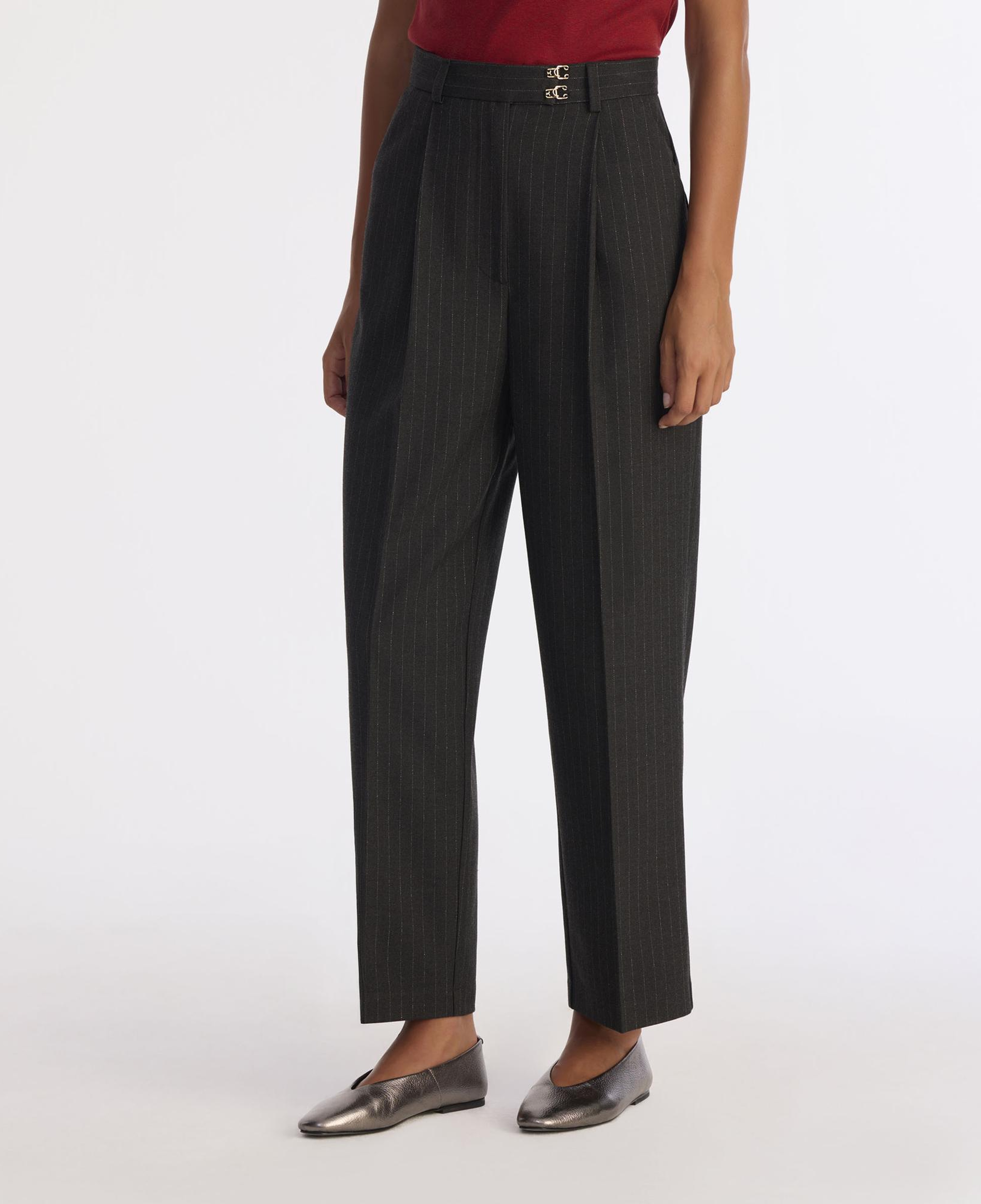 YARGICI Tapered Yüksek Bel Pantolon