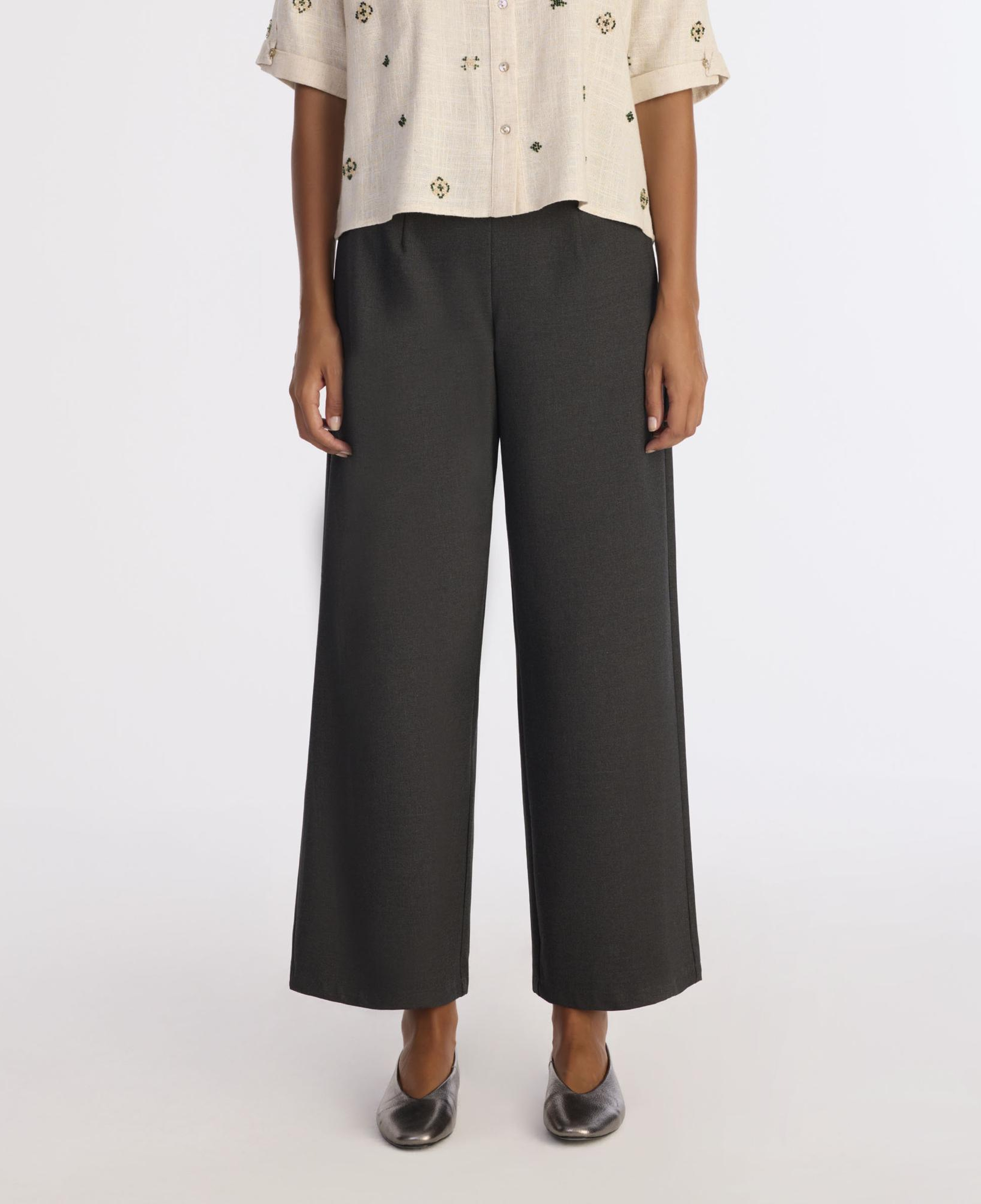 YARGICI Wide Leg Yüksek Bel Pantolon