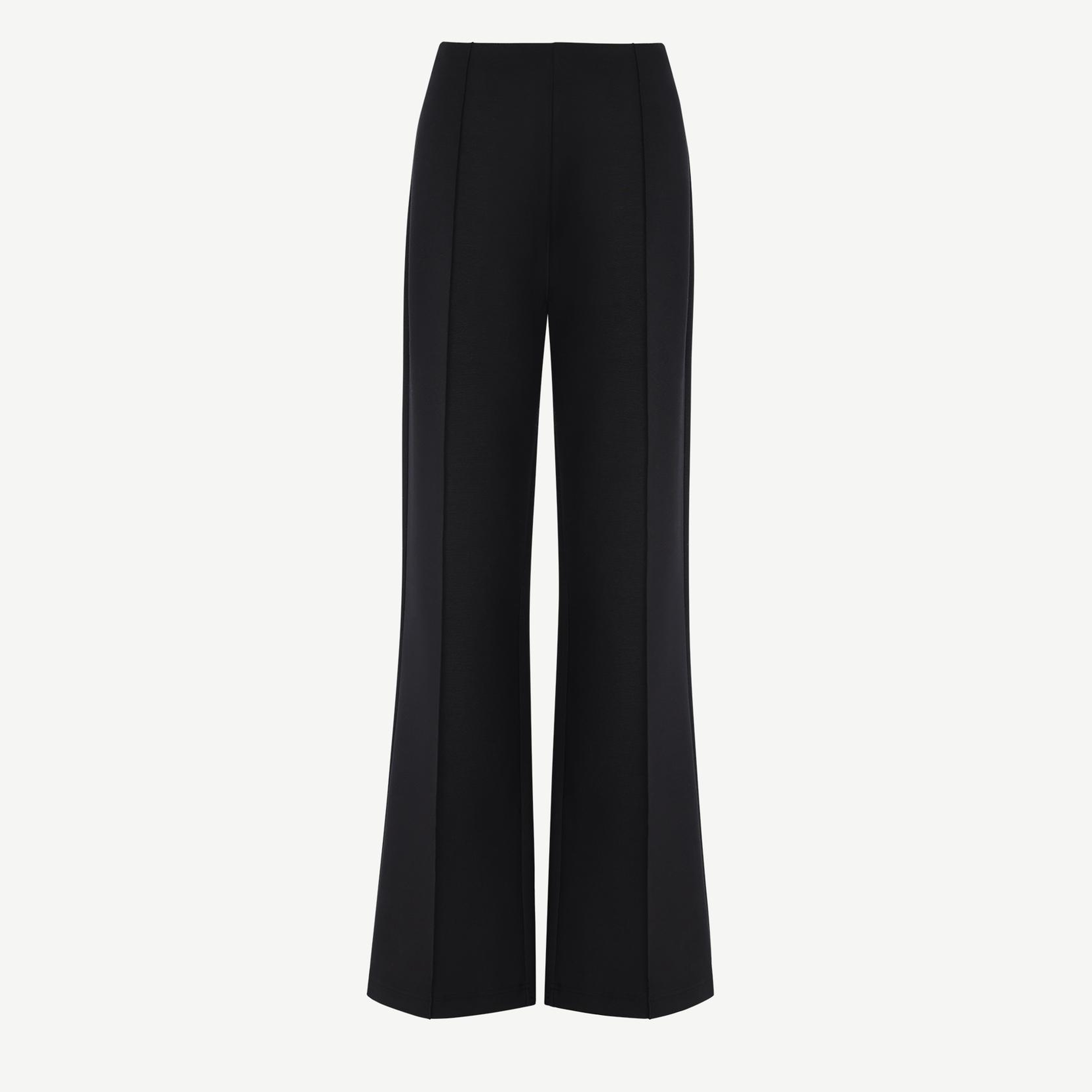 YARGICI Nervürlü Düz Kalıp Pantolon