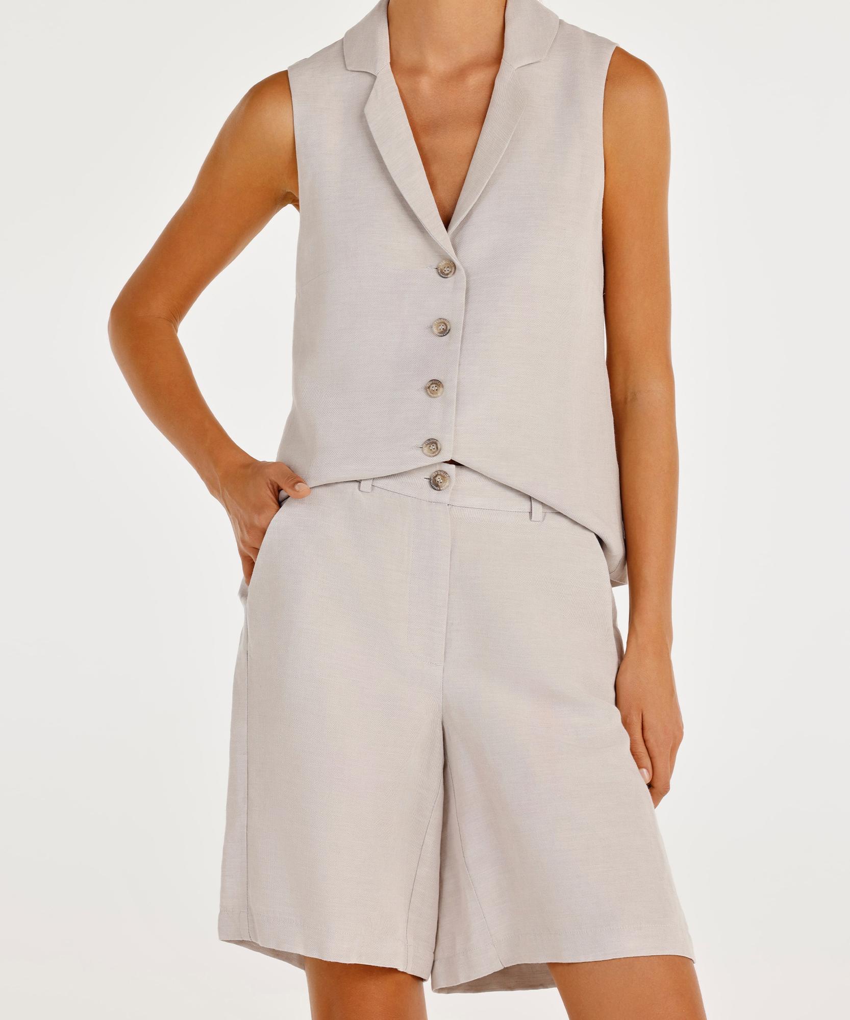 YARGICI Düz Kalıplı Bermuda