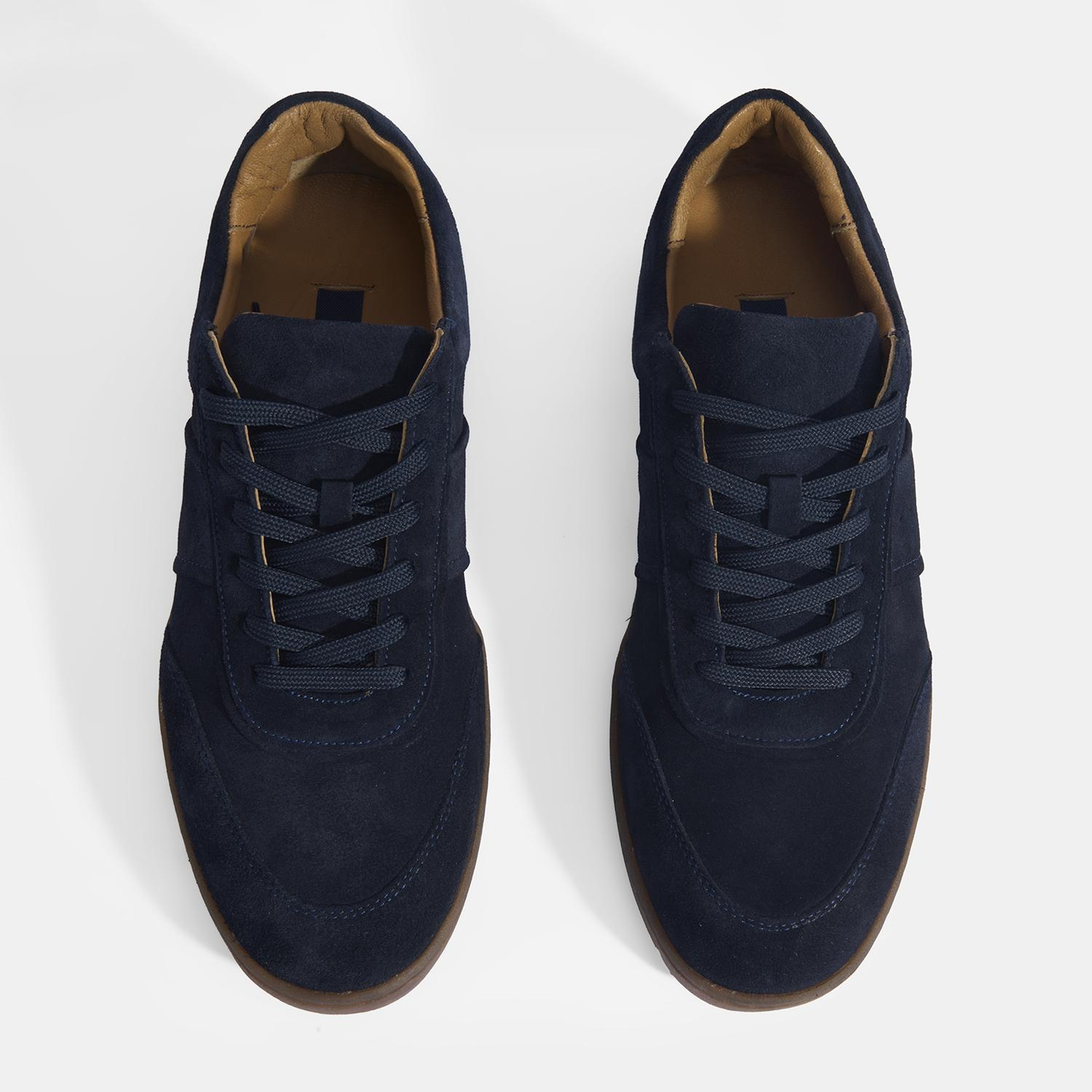 Erkek Lacivert Bağcıklı Süet Günlük Ayakkabı
