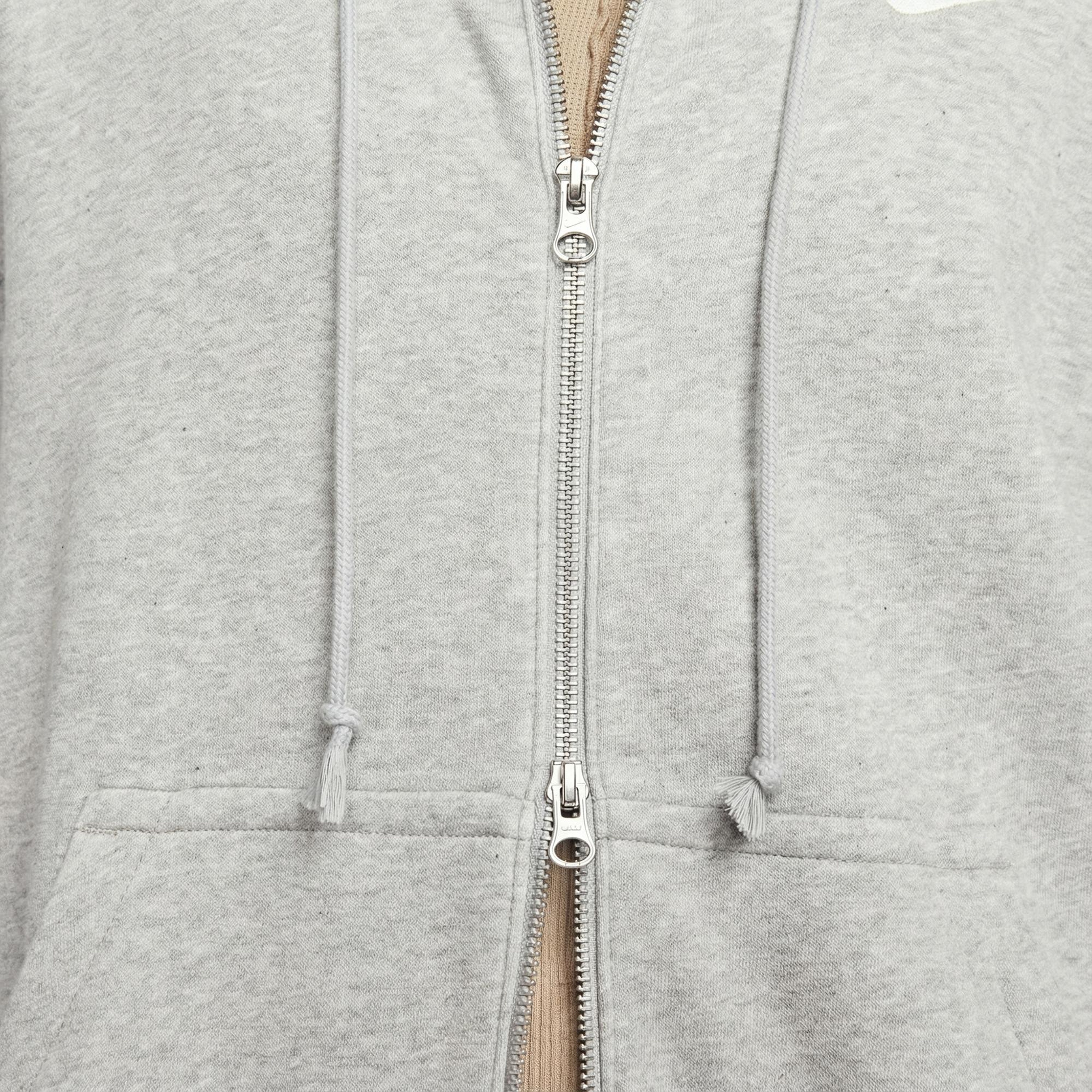 Nike Sportswear Phoenix Fleece Oversize Kadın Gri Hoodie
