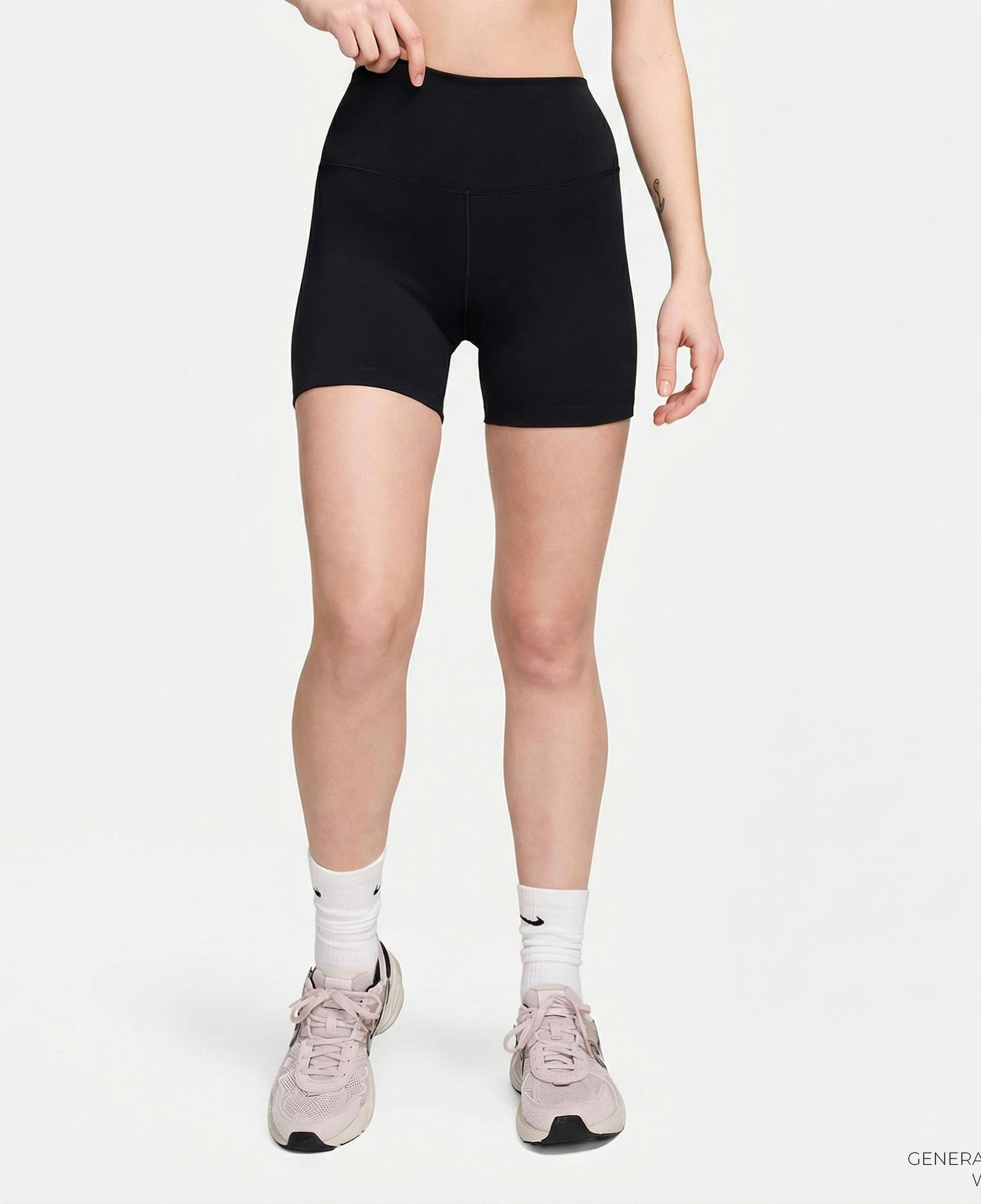 Nike One Dri-Fit 13 cm Kadın Siyah Tayt