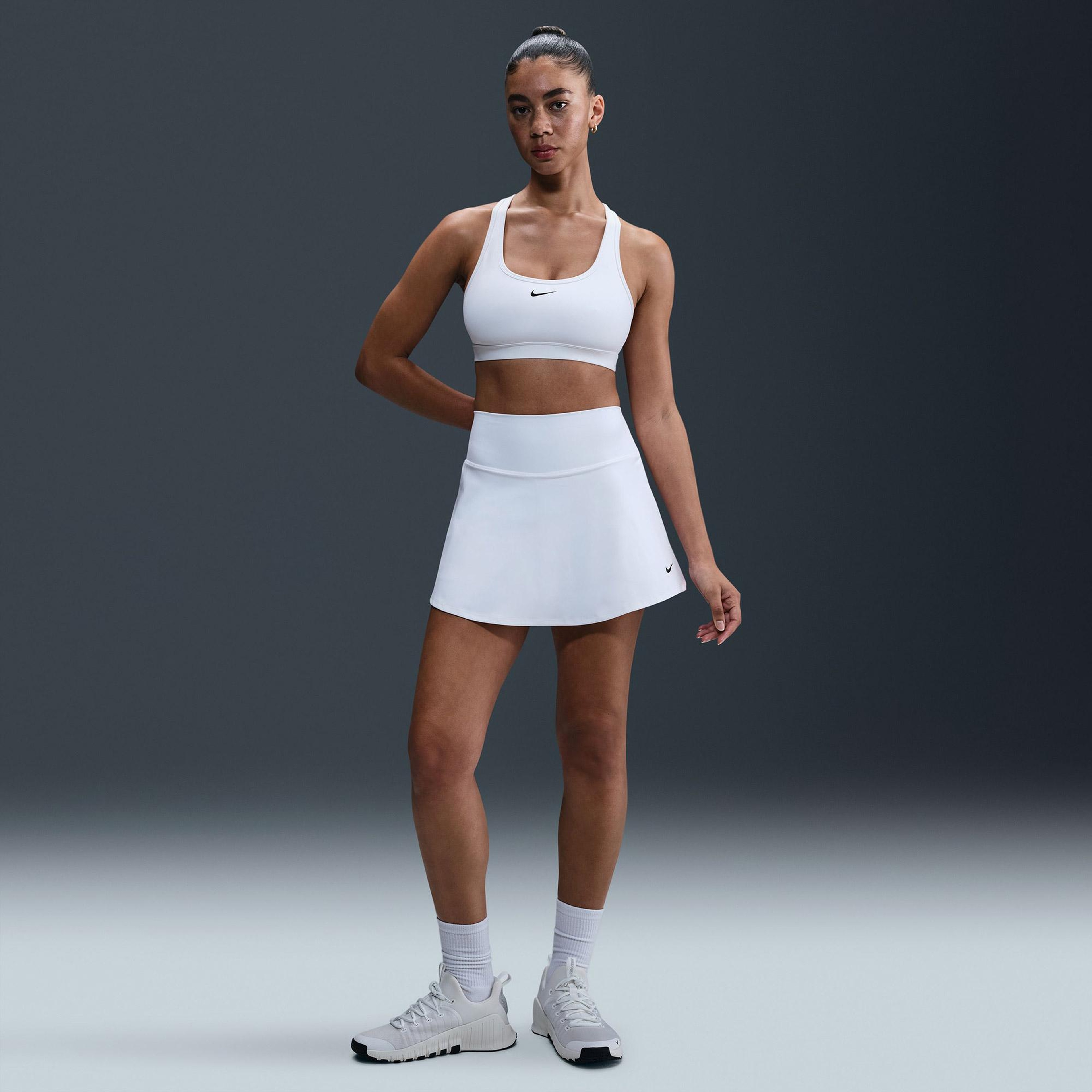 Nike One Dri-Fit Kadın Beyaz Etek