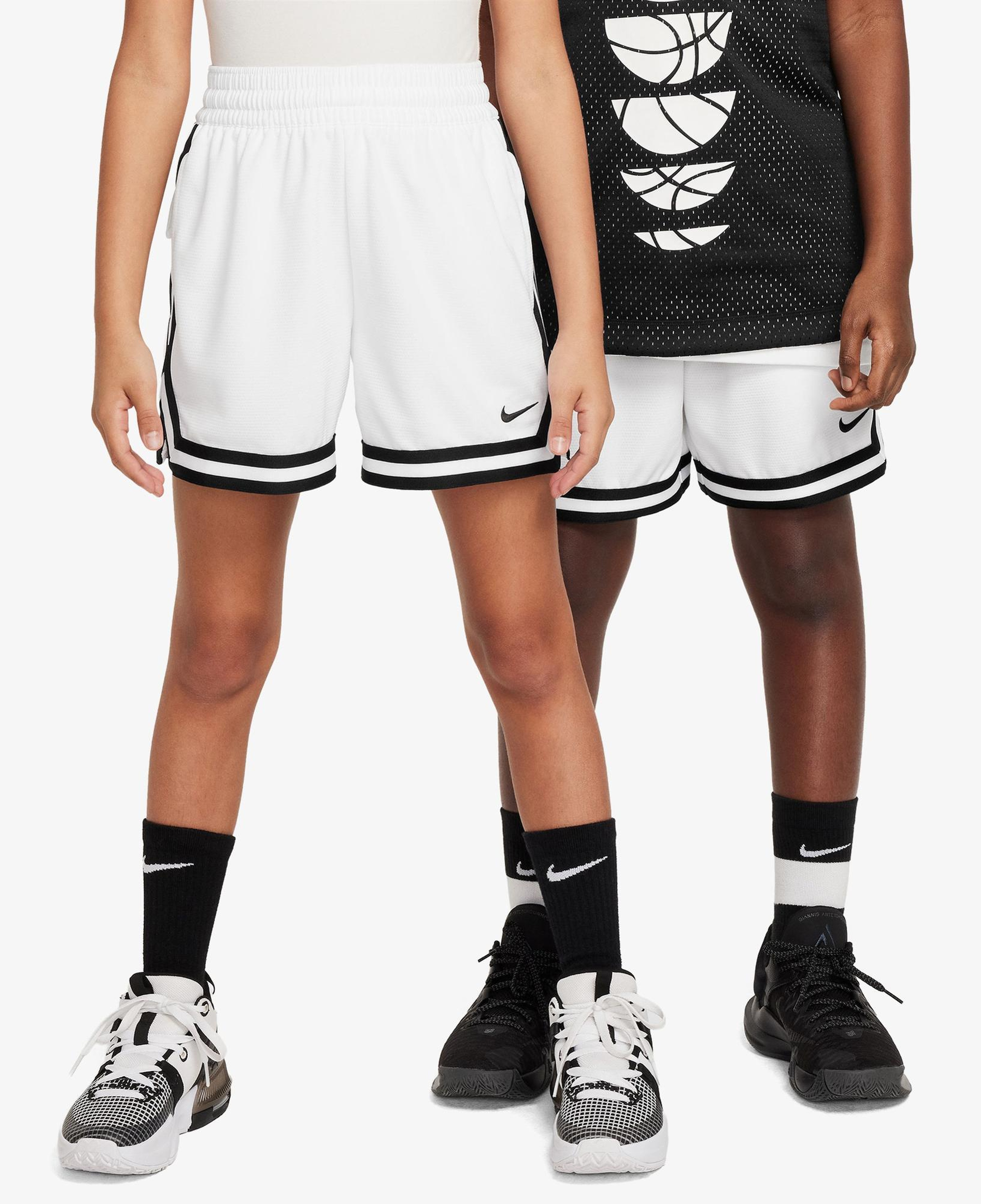 Nike Dri-Fit DNA 13 cm Çocuk Beyaz Şort