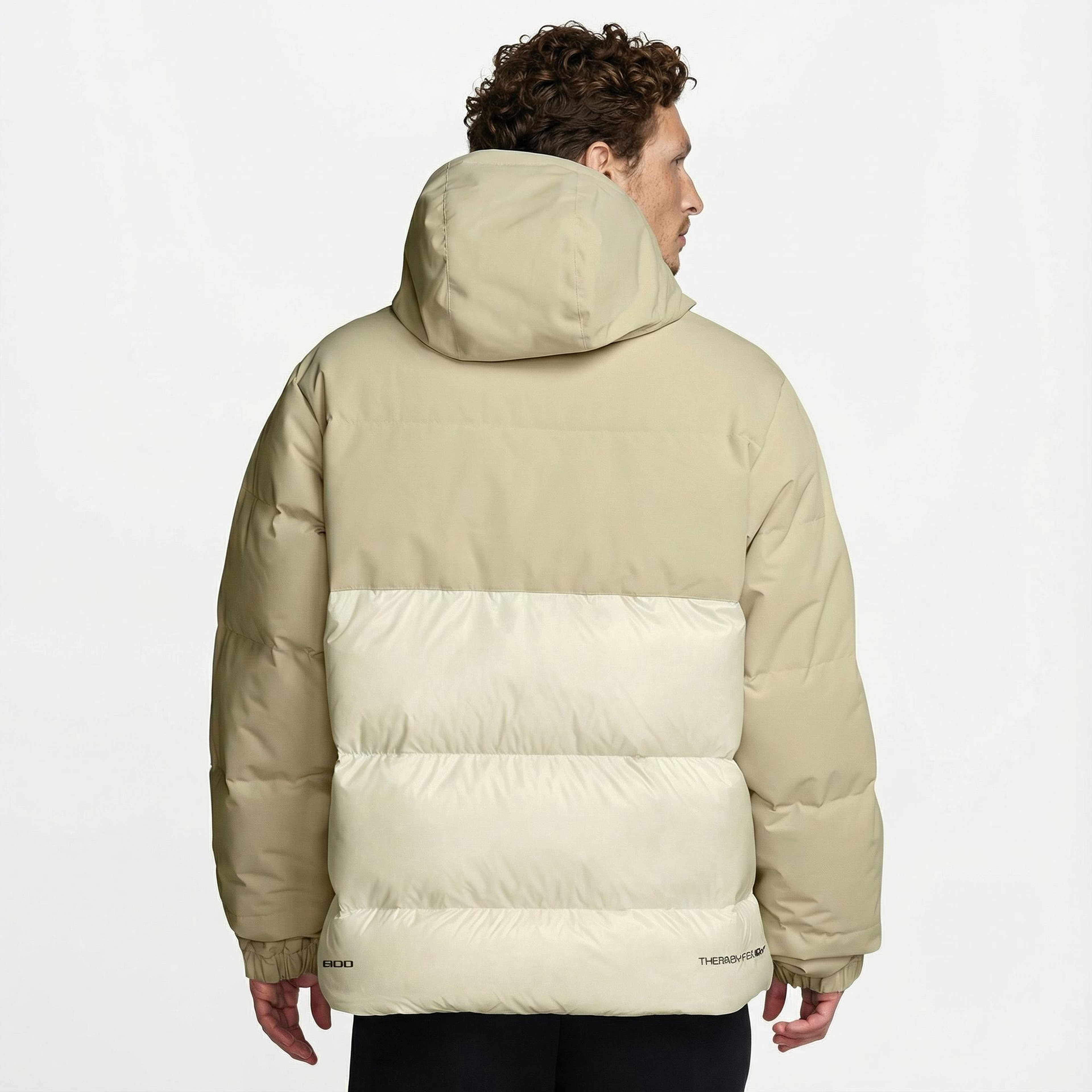 Nike Windrunner Statement Down Erkek Bej Mont
