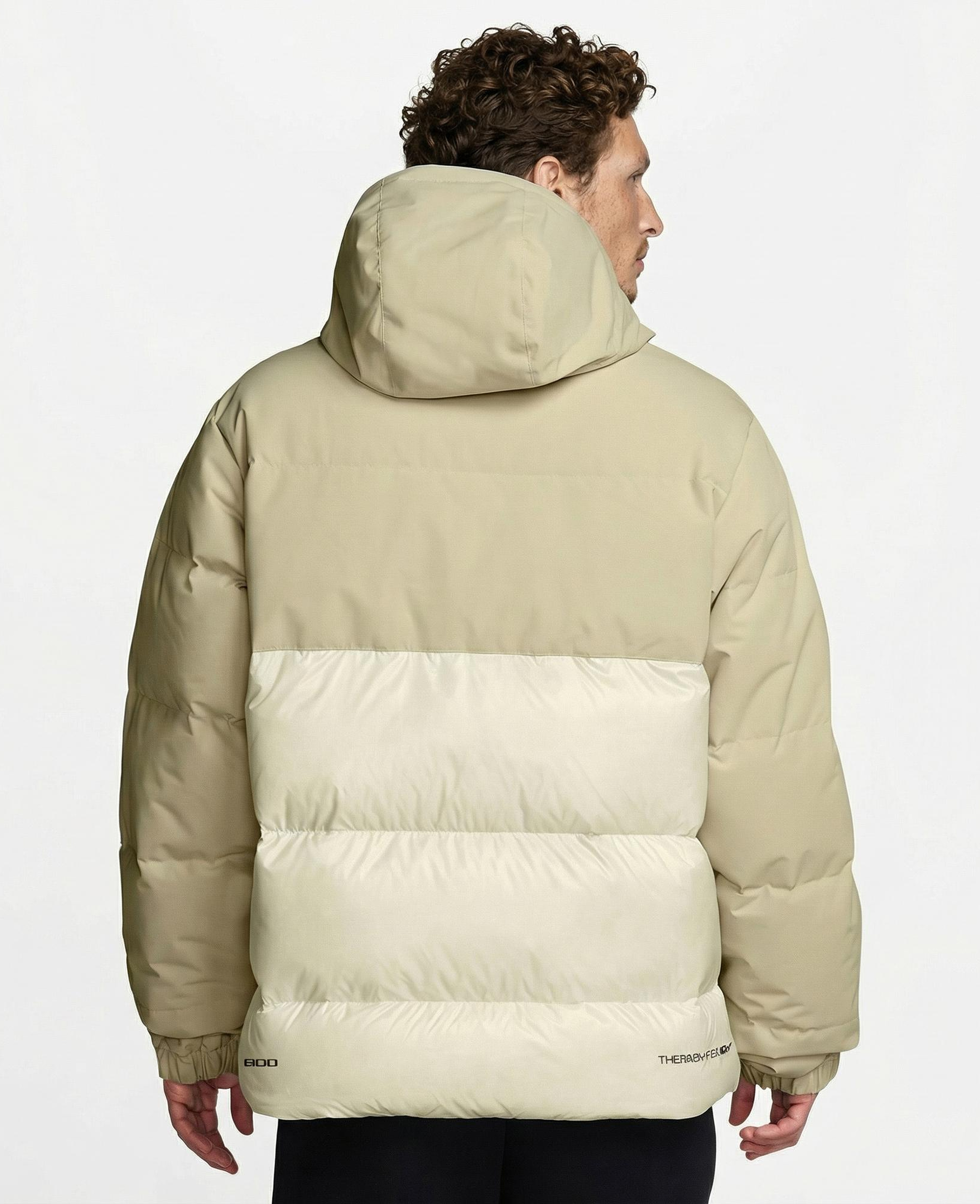 Nike Windrunner Statement Down Erkek Bej Mont