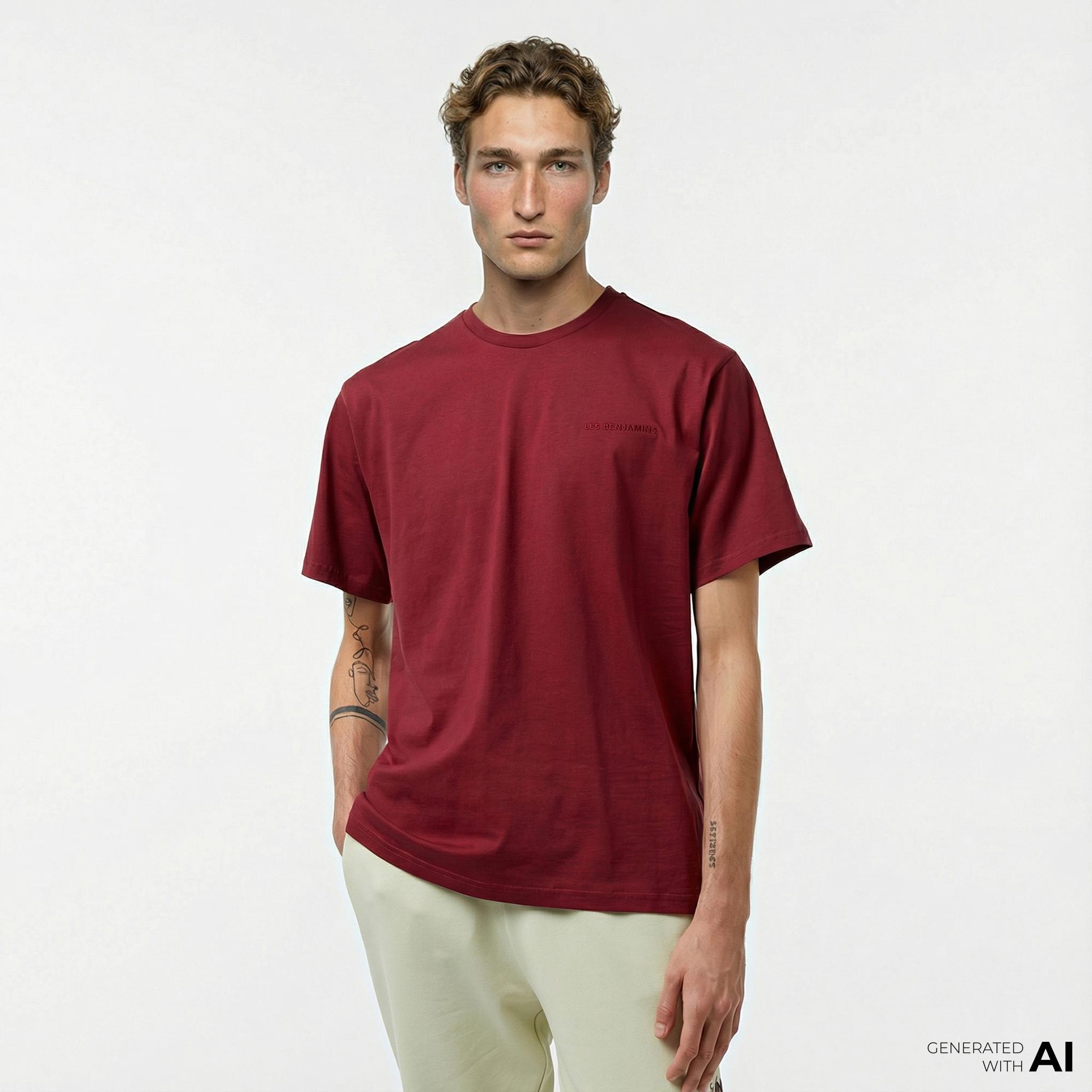 Les Benjamins 301 Erkek Kırmızı T-Shirt