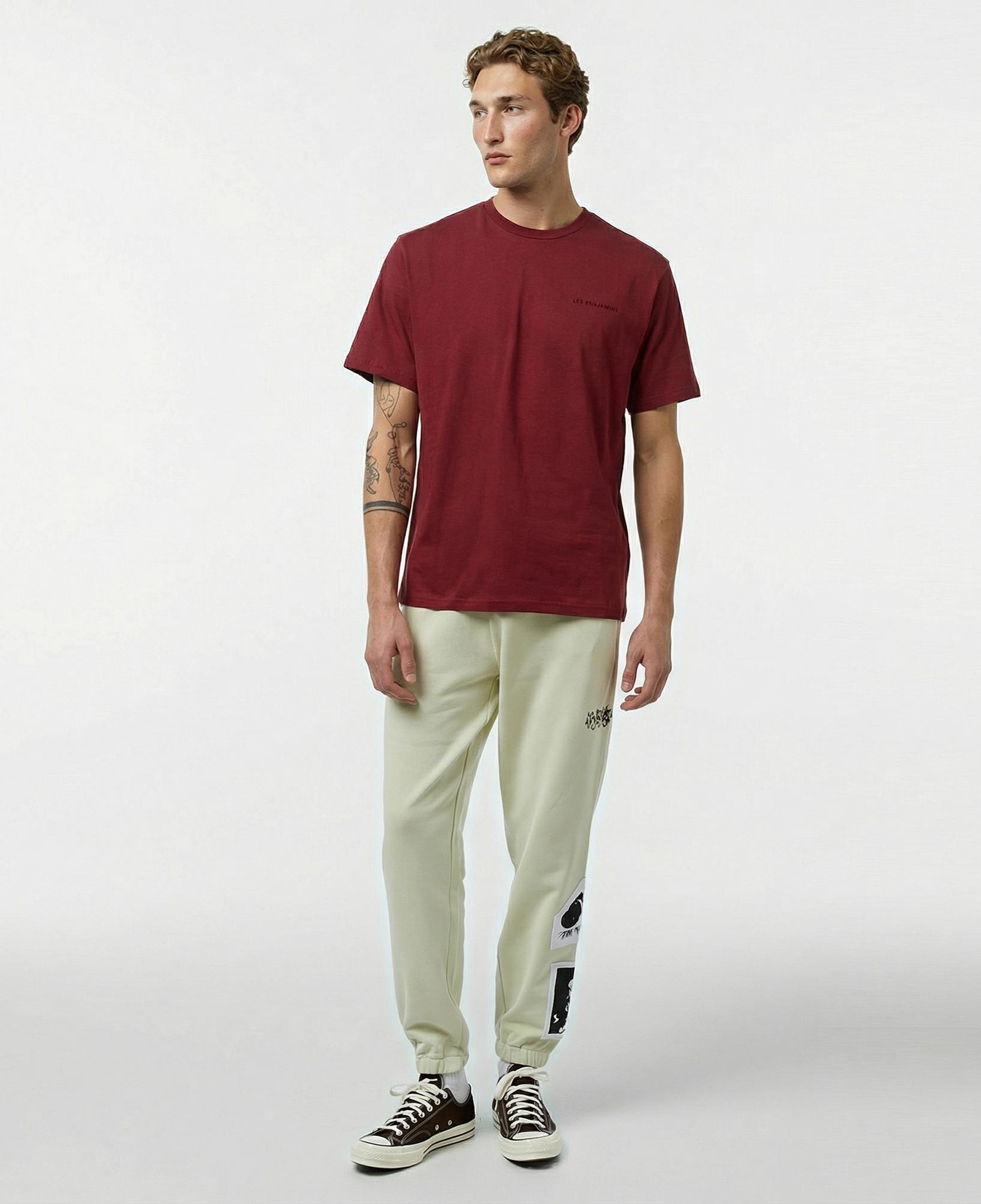 Les Benjamins 301 Erkek Kırmızı T-Shirt