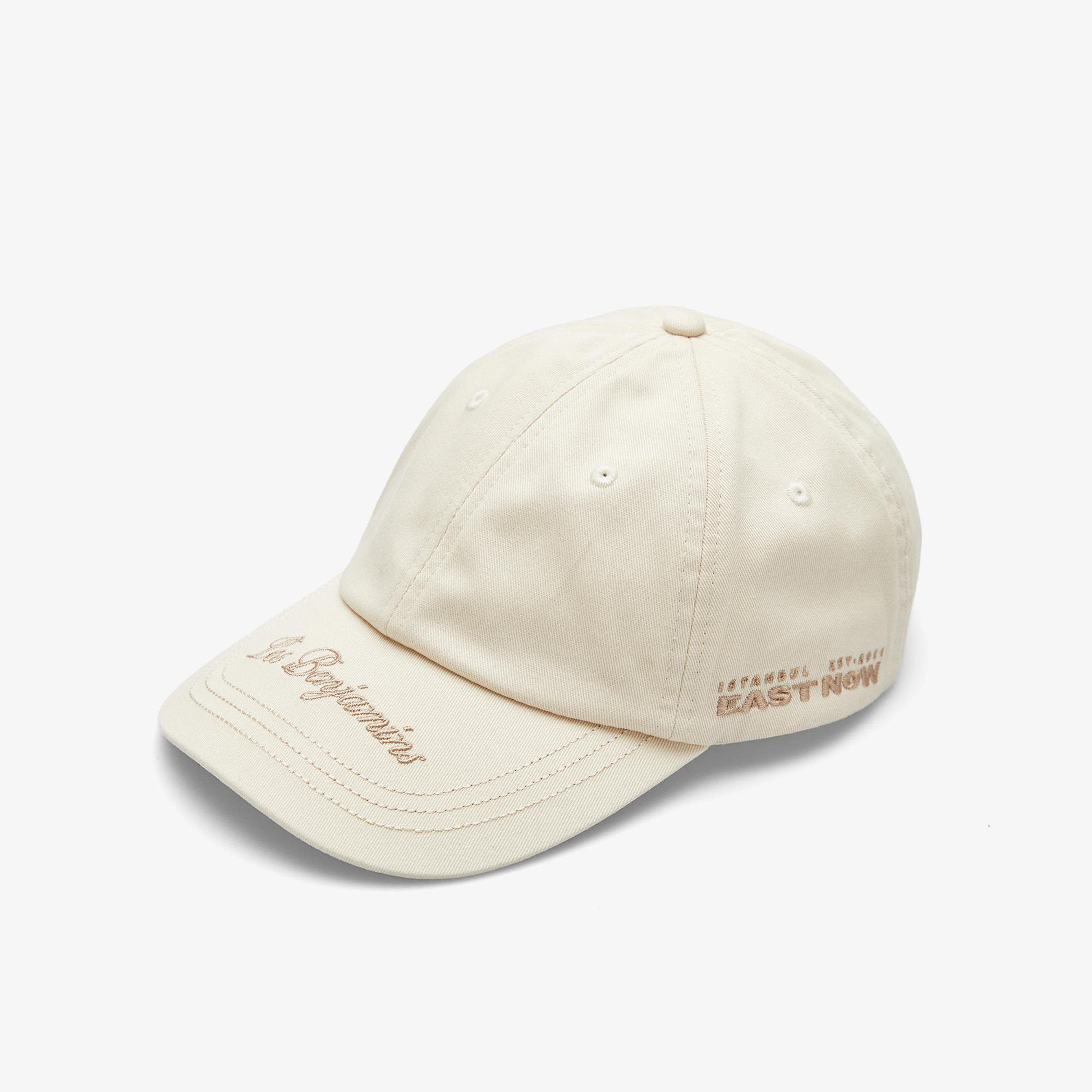 Les Benjamins 405 Unisex Bej Şapka