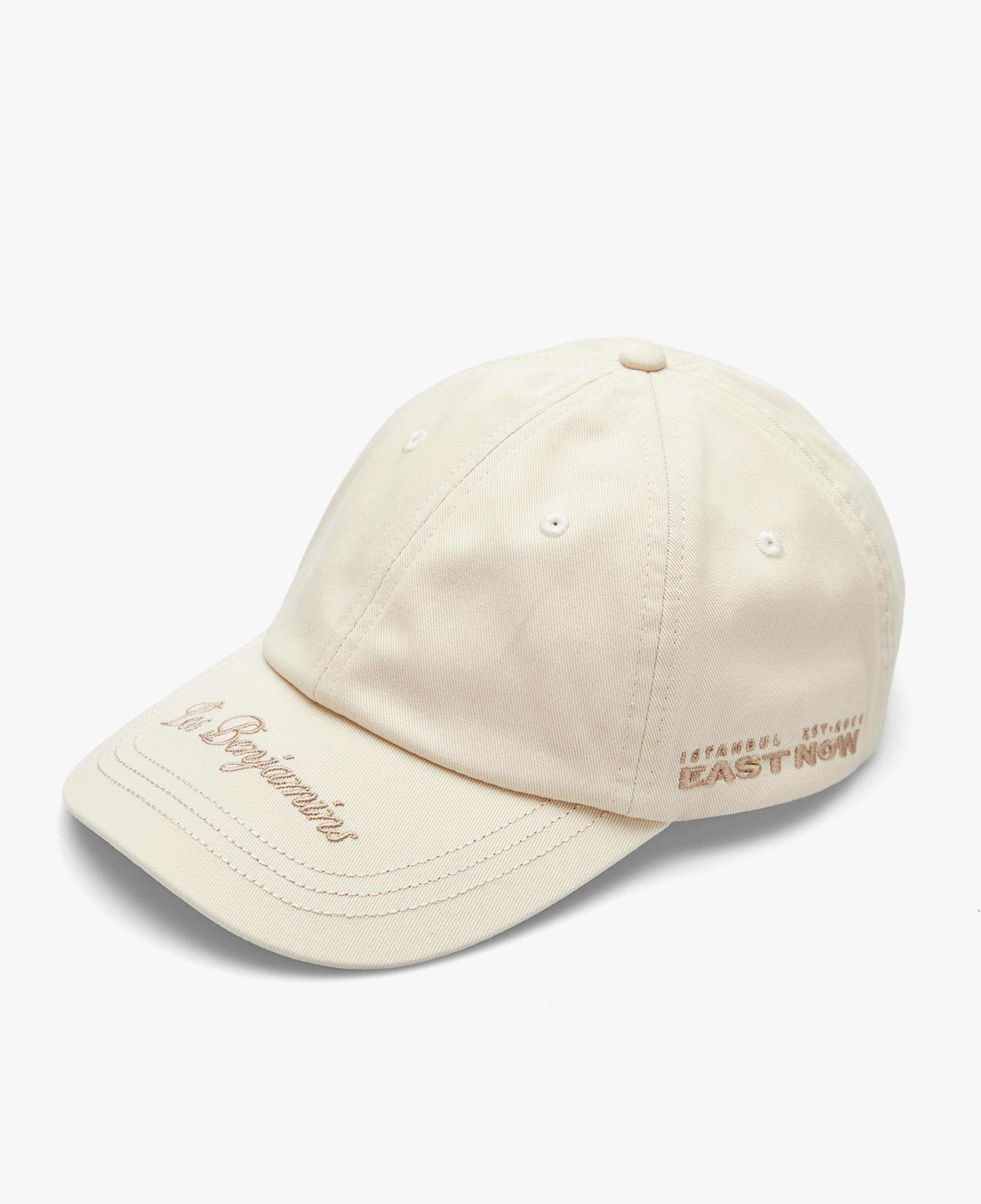 Les Benjamins 405 Unisex Bej Şapka