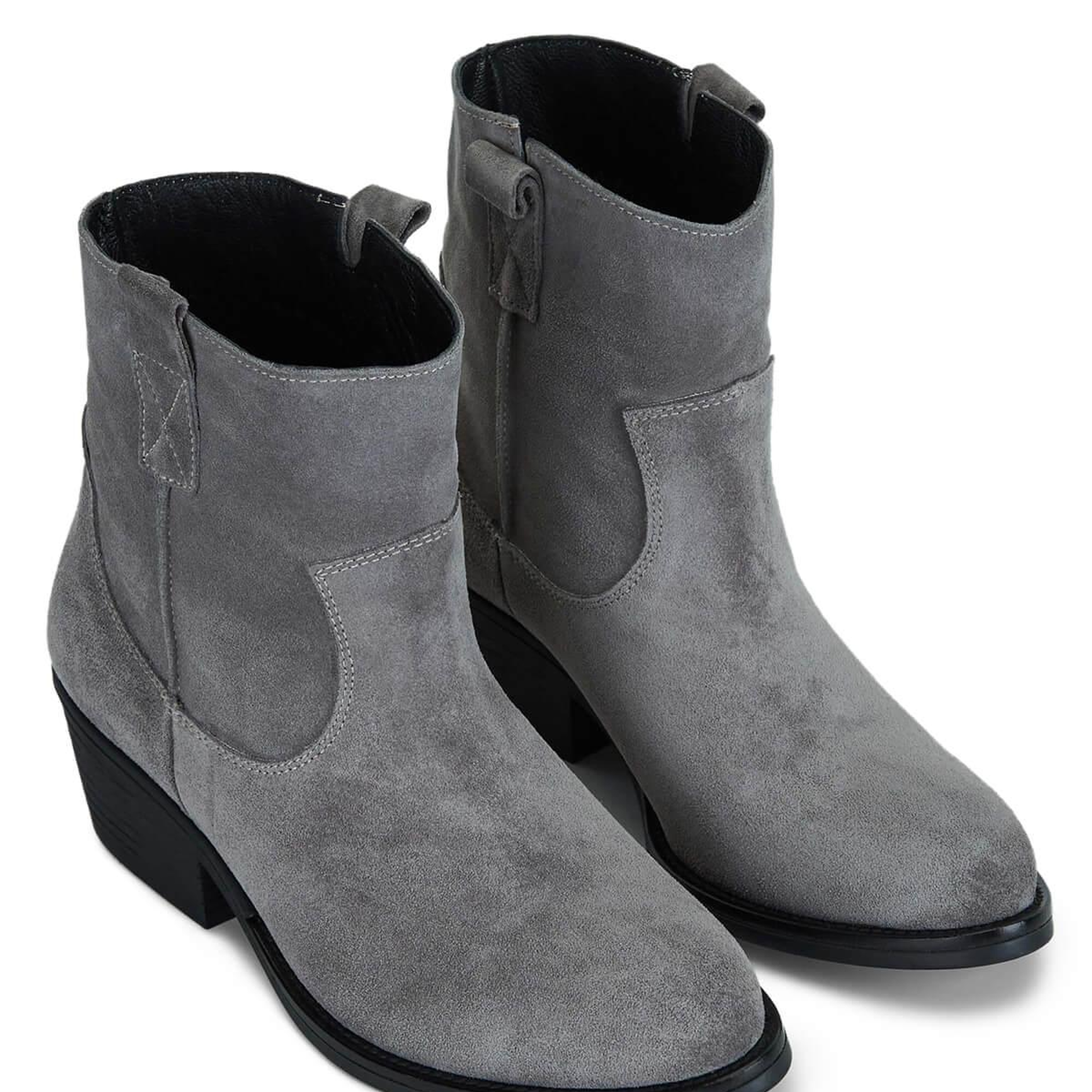 Tamer Tanca Kadın Hakiki Deri Vizon Western Bot