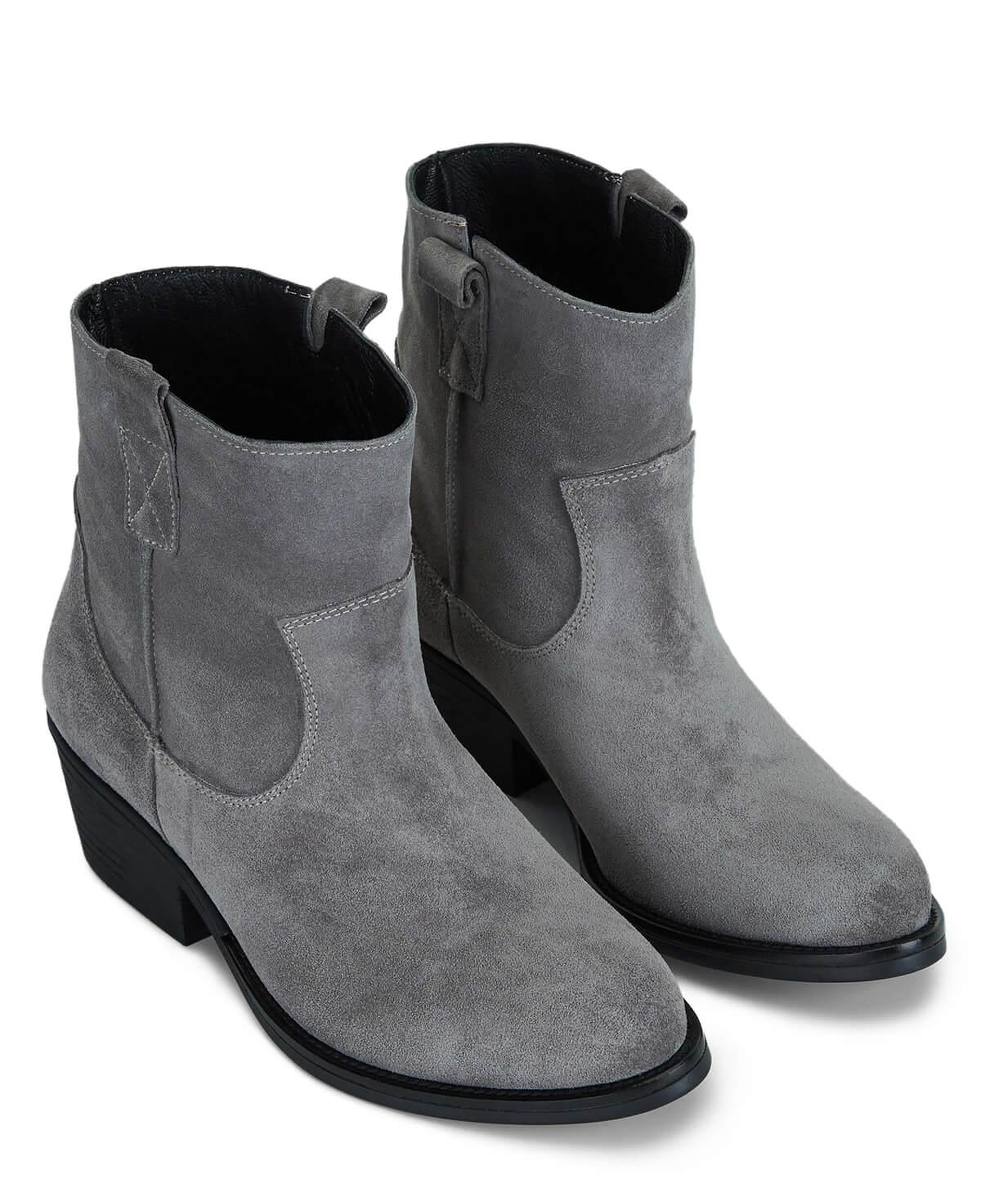 Tamer Tanca Kadın Hakiki Deri Vizon Western Bot